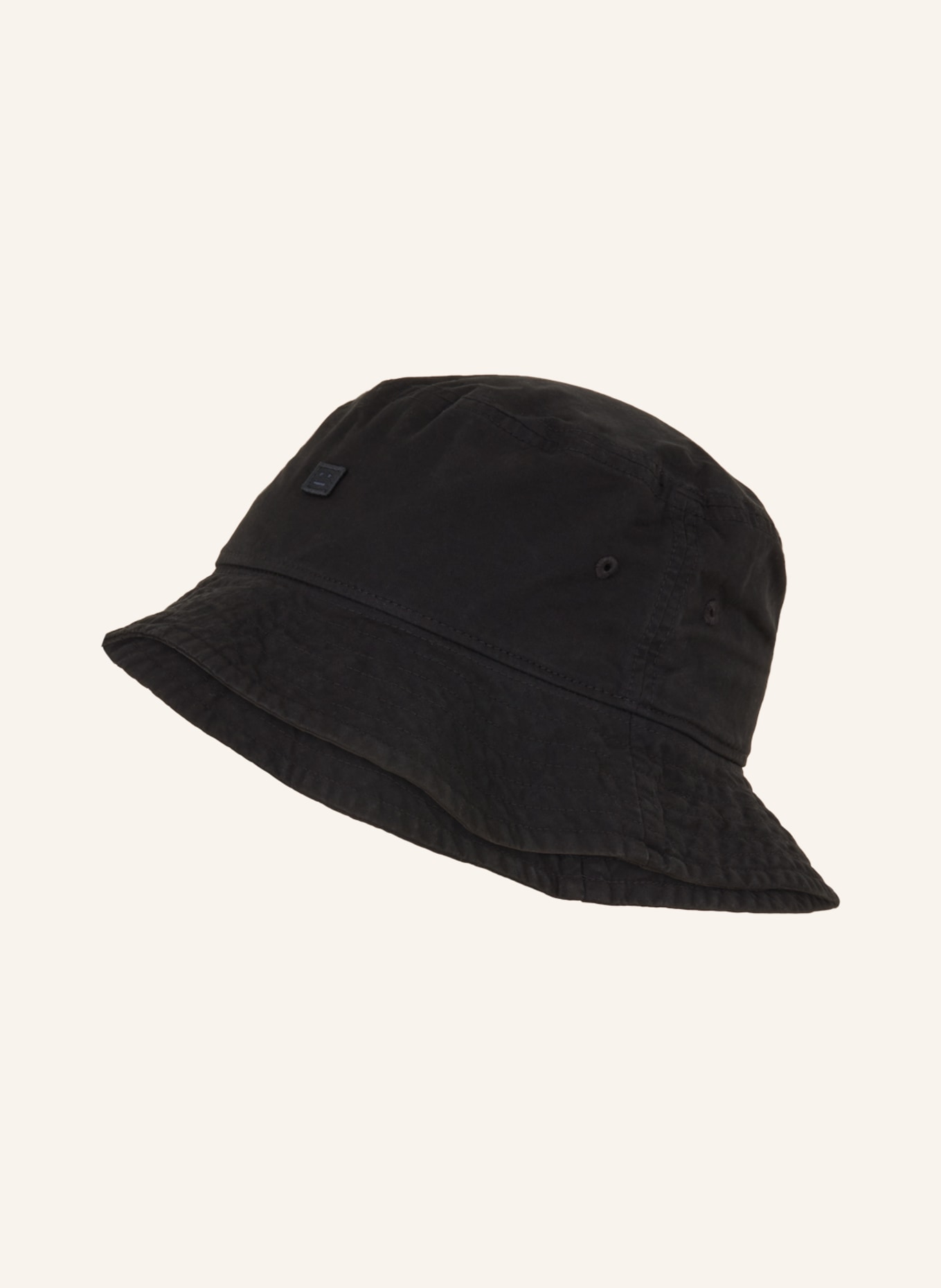 Acne Studios Klobouk Bucket Hat, Barva: ČERNÁ (Obrázek 1)