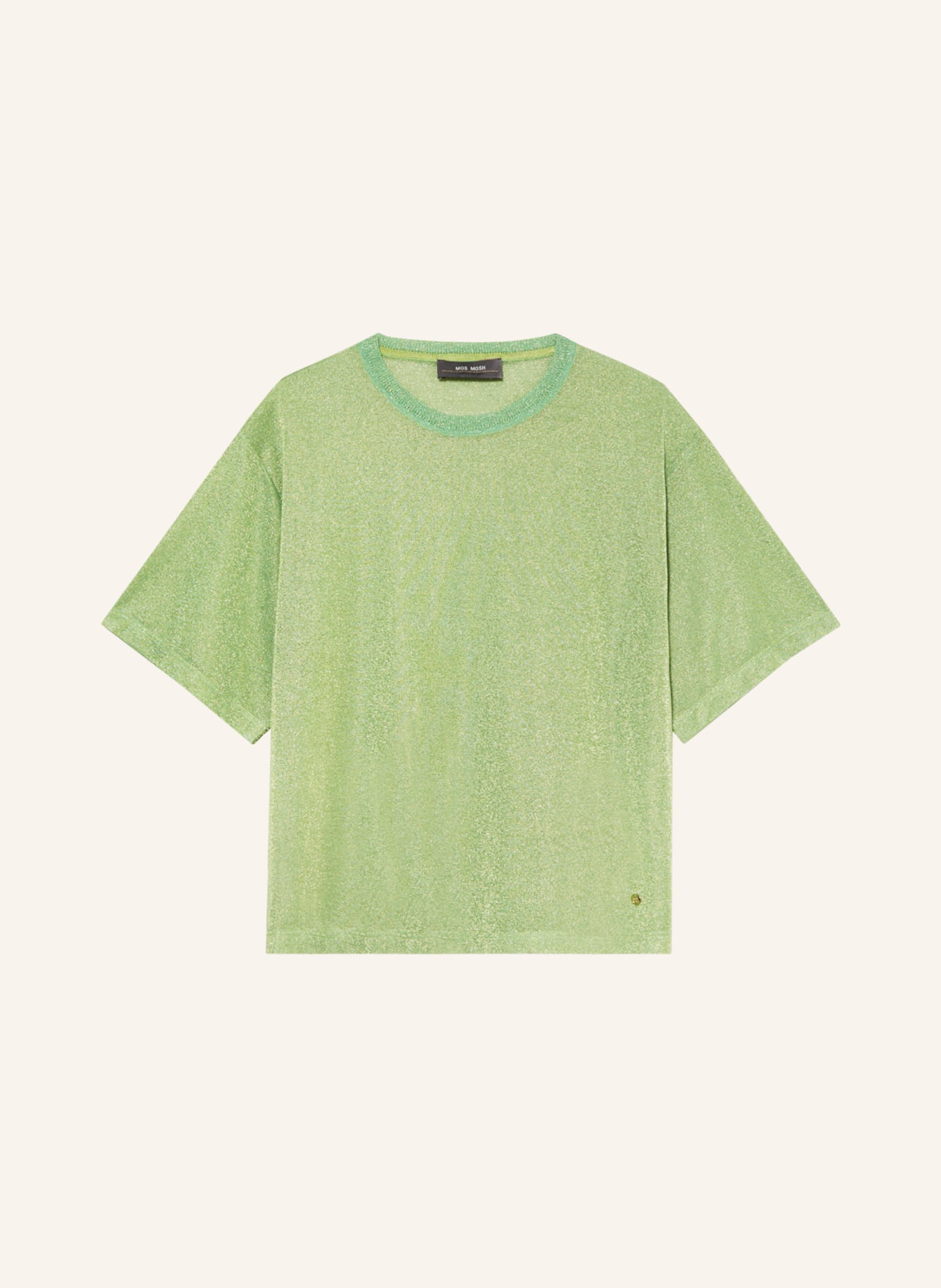MOS MOSH Strickshirt MMKIT, Farbe: HELLGRÜN (Bild 1)