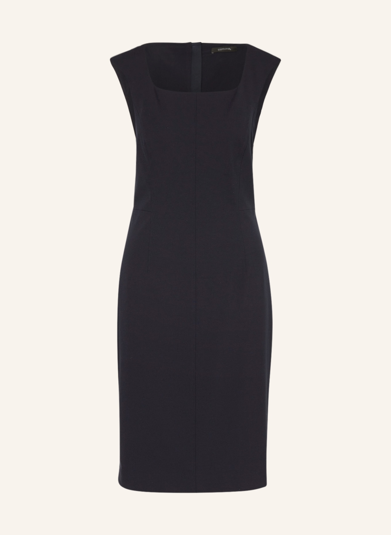 comma Etuikleid: DUNKELBLAU
