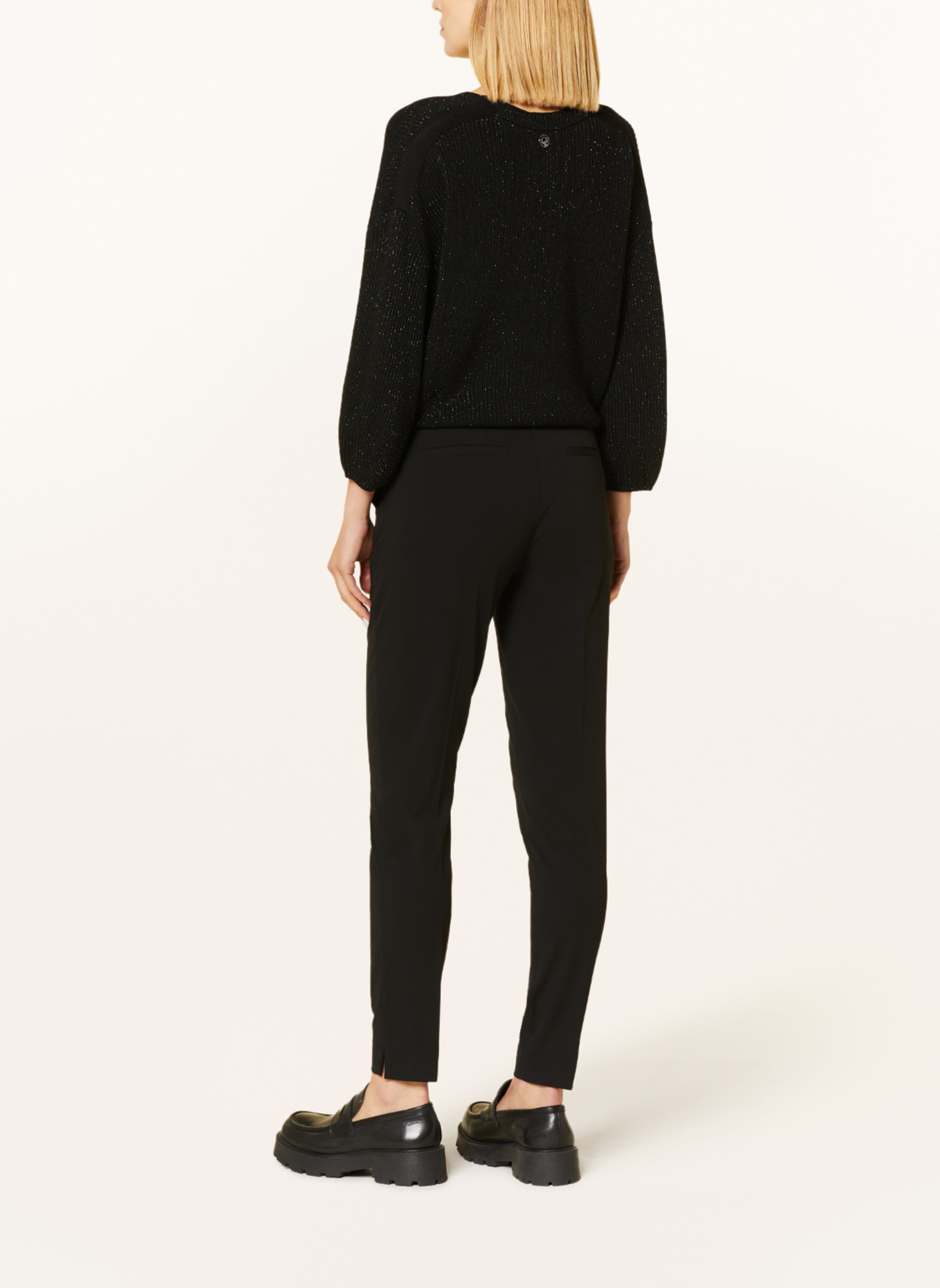 comma Trousers, Color: BLACK (Image 3)