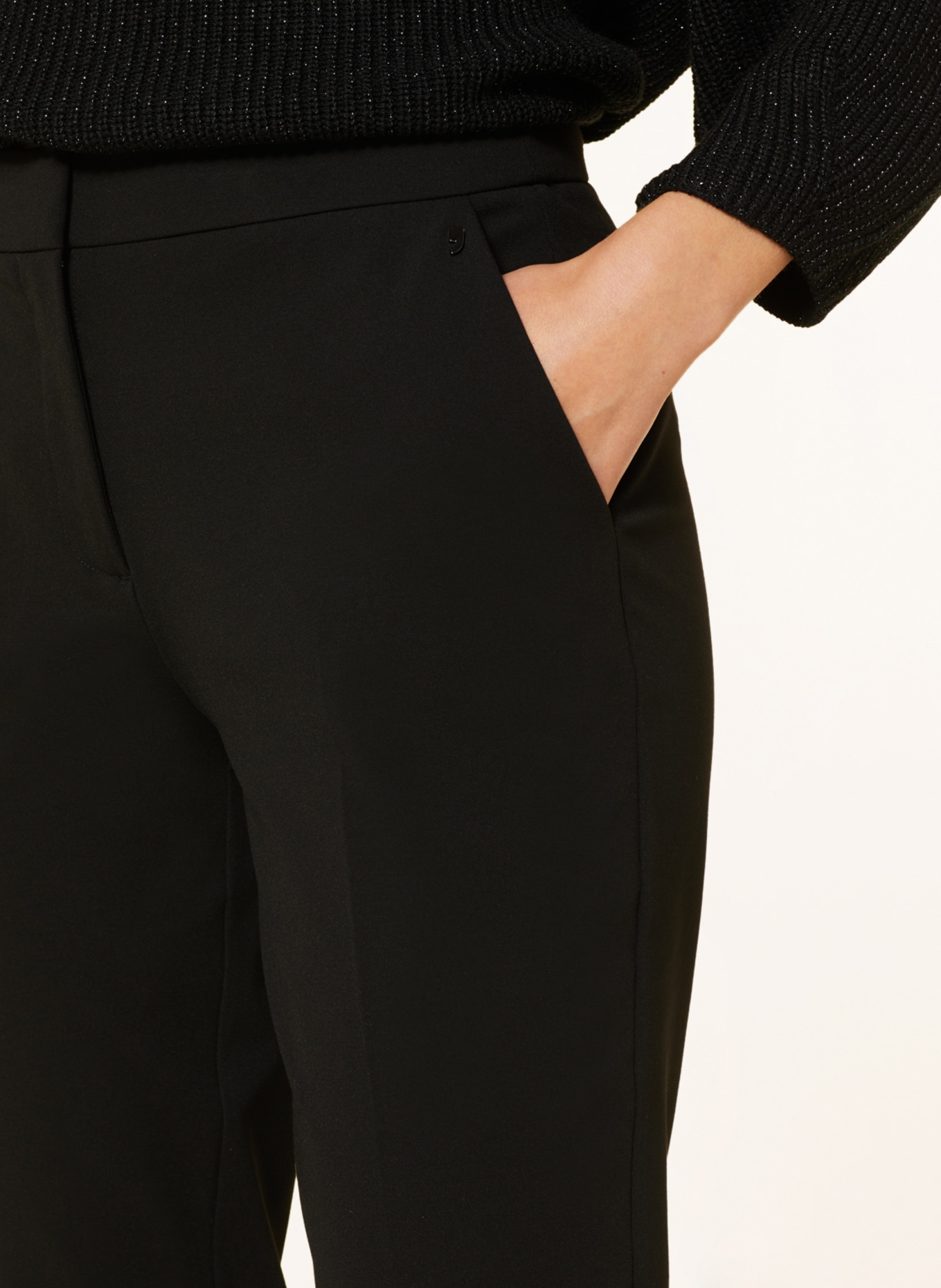 comma Trousers, Color: BLACK (Image 5)