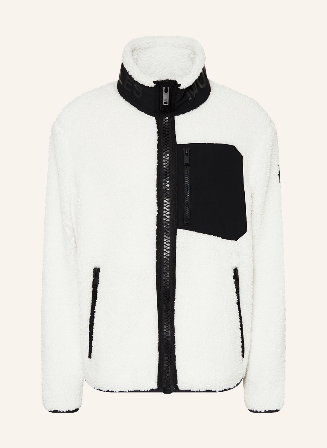 MOOSE KNUCKLES Teddy jacket SAGLEK, Color: WHITE (Image 1)