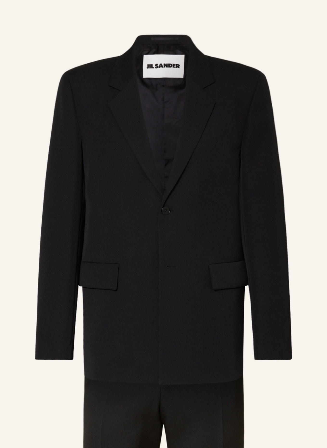 JIL SANDER Suit slim fit, Color: BLACK (Image 1)