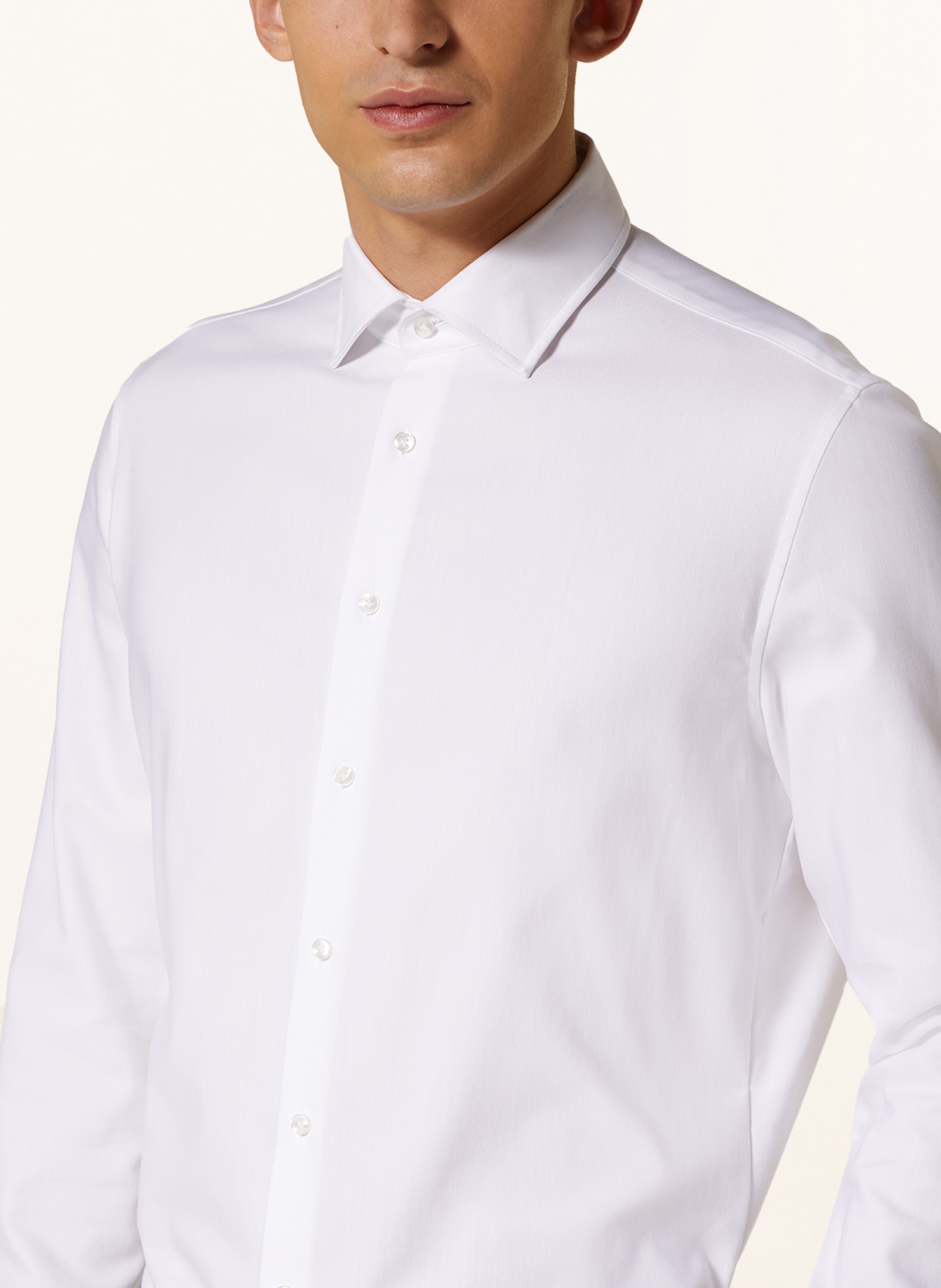seidensticker Shirt slim fit, Color: WHITE (Image 4)