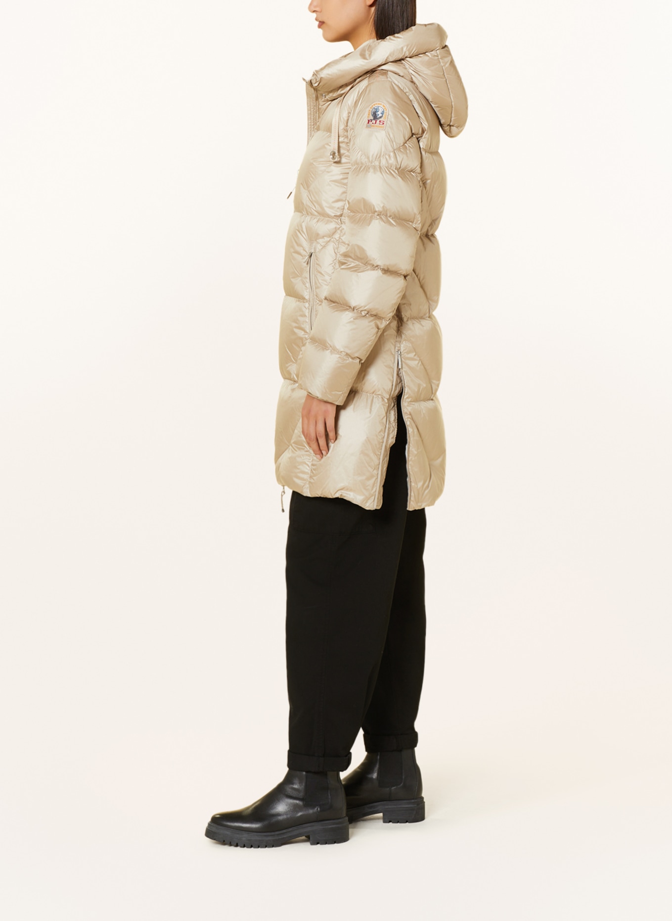 PARAJUMPERS Down coat JANET, Color: CREAM (Image 4)