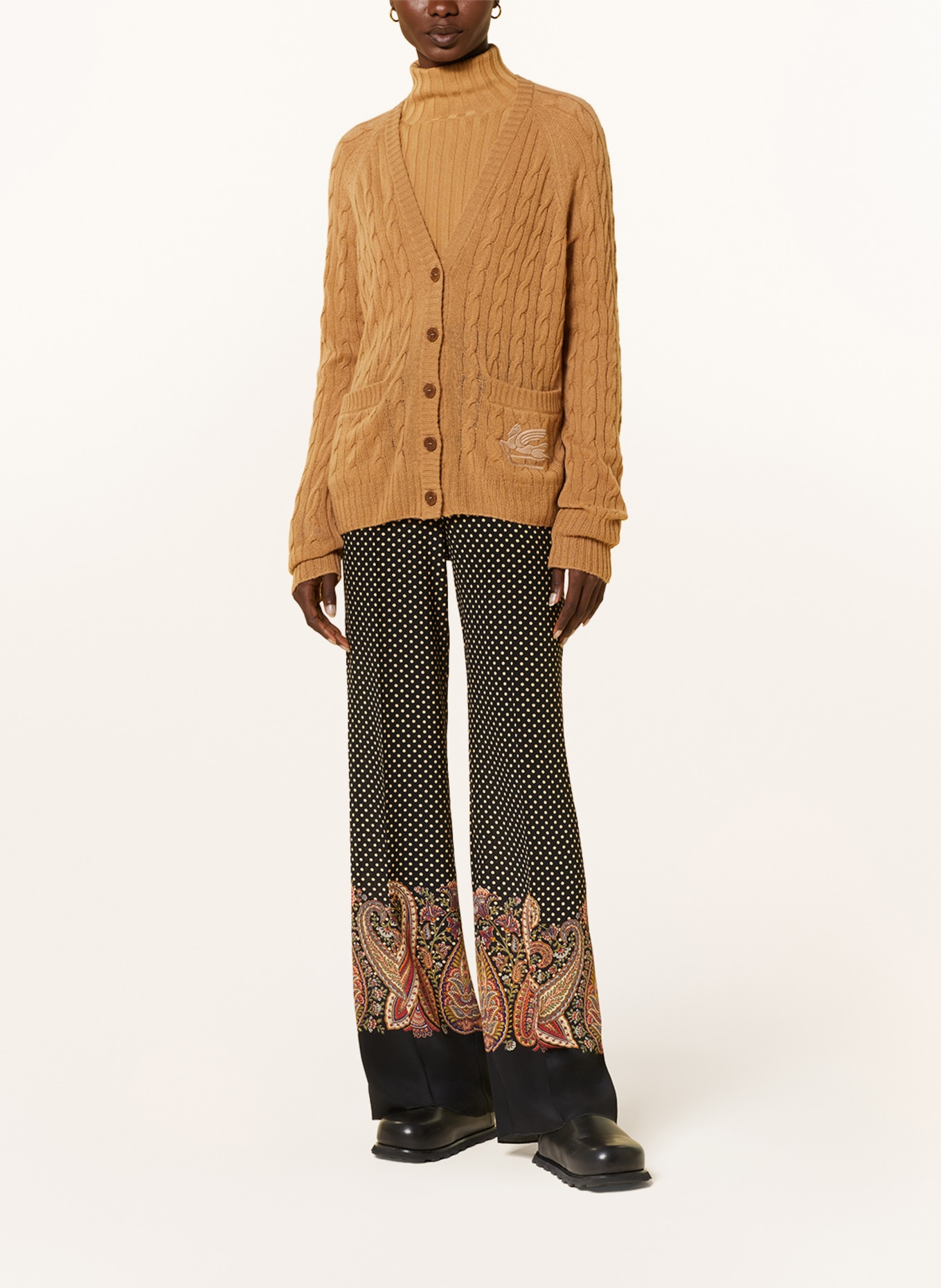 ETRO Cashmere cardigan, Color: BROWN (Image 2)