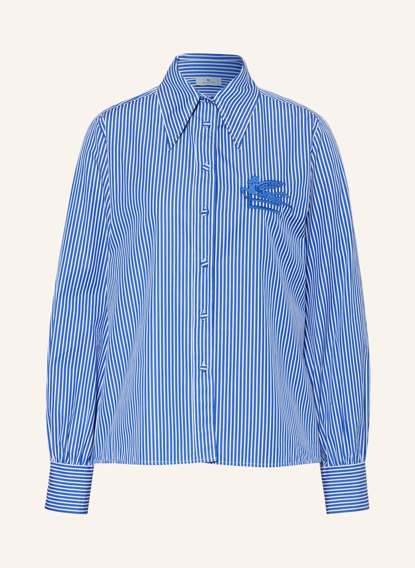 ETRO Shirt blouse, Color: BLUE/ WHITE (Image 1)