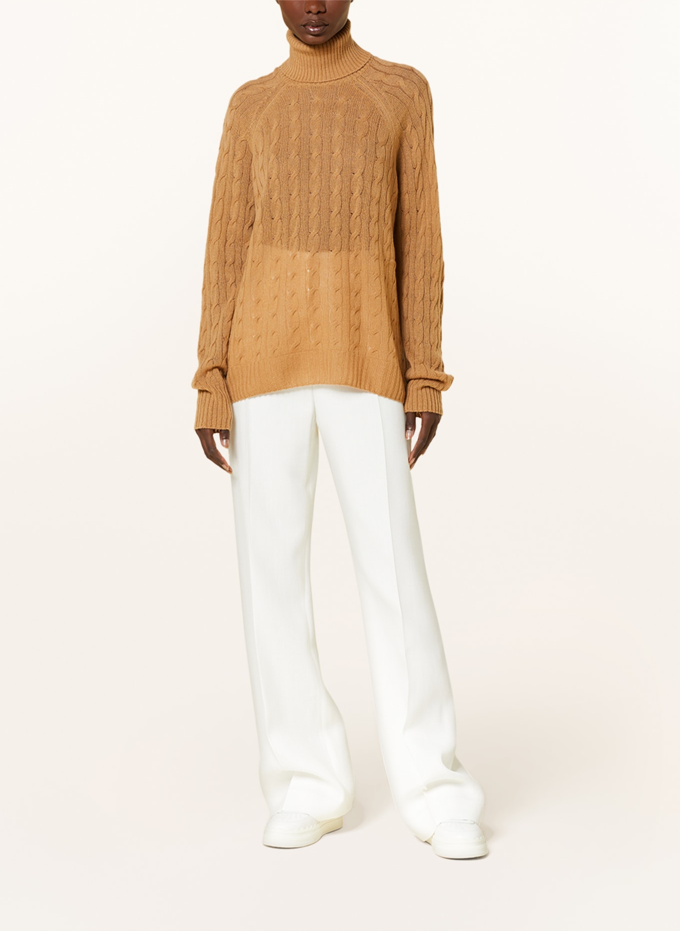 ETRO Turtleneck sweater in cashmere, Color: COGNAC (Image 2)