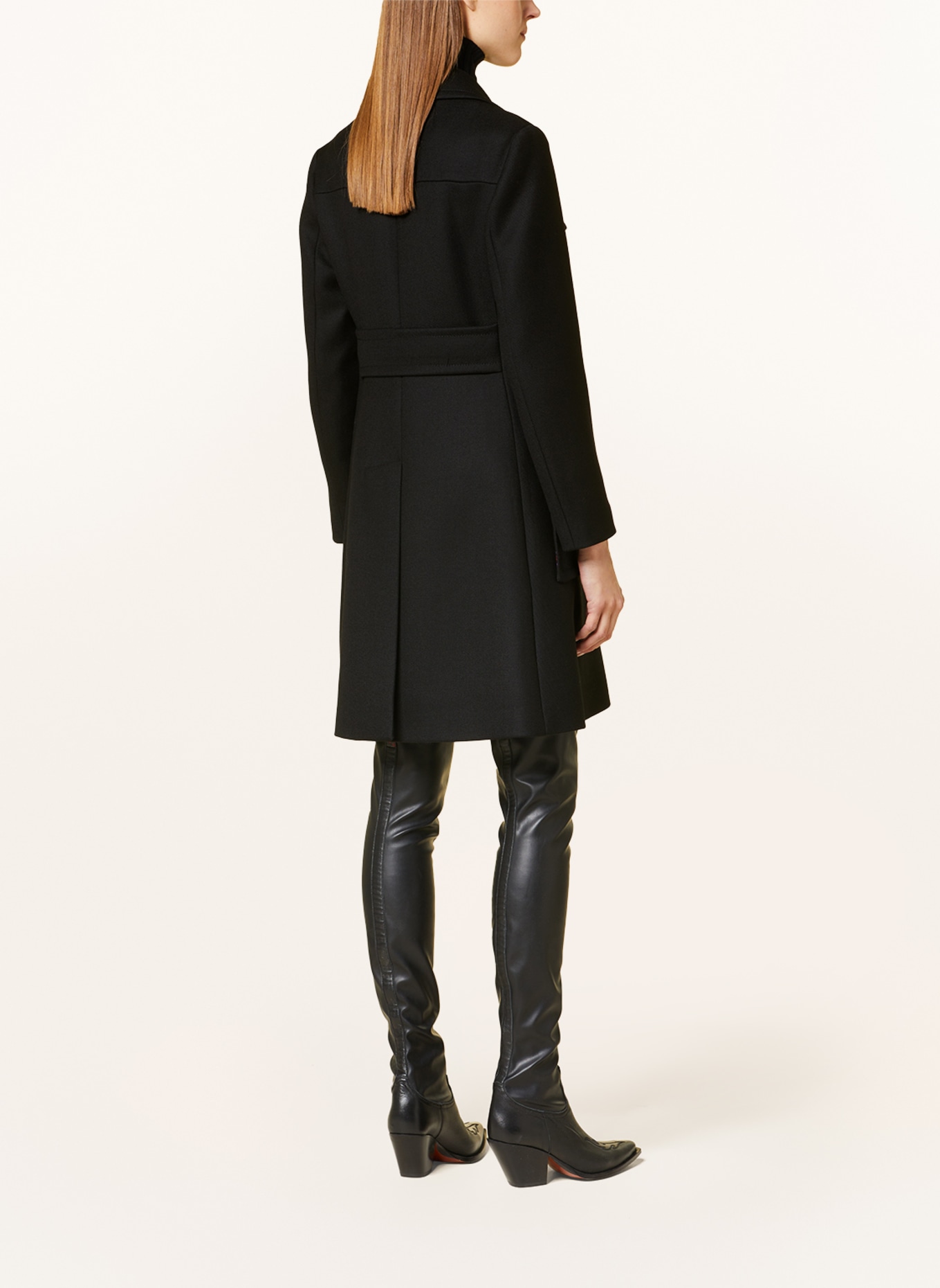 ETRO Wool coat, Color: BLACK (Image 3)