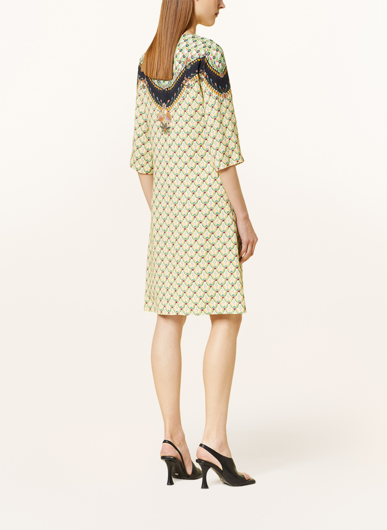 ETRO Dress with 3/4 sleeves, Color: GREEN/ BLACK/ YELLOW (Image 3)