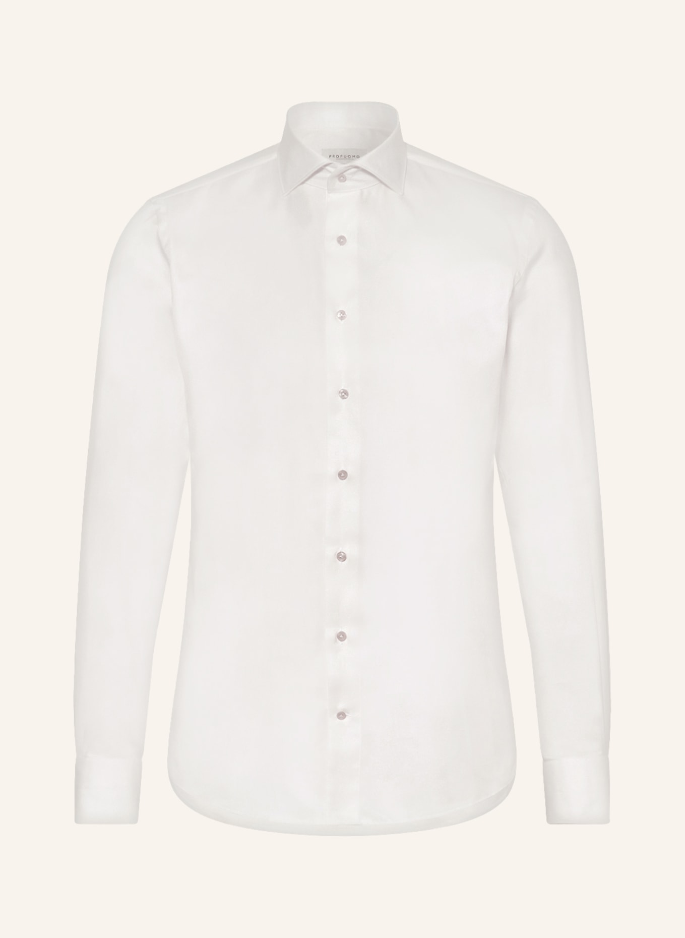 PROFUOMO Shirt slim fit, Color: CREAM (Image 1)