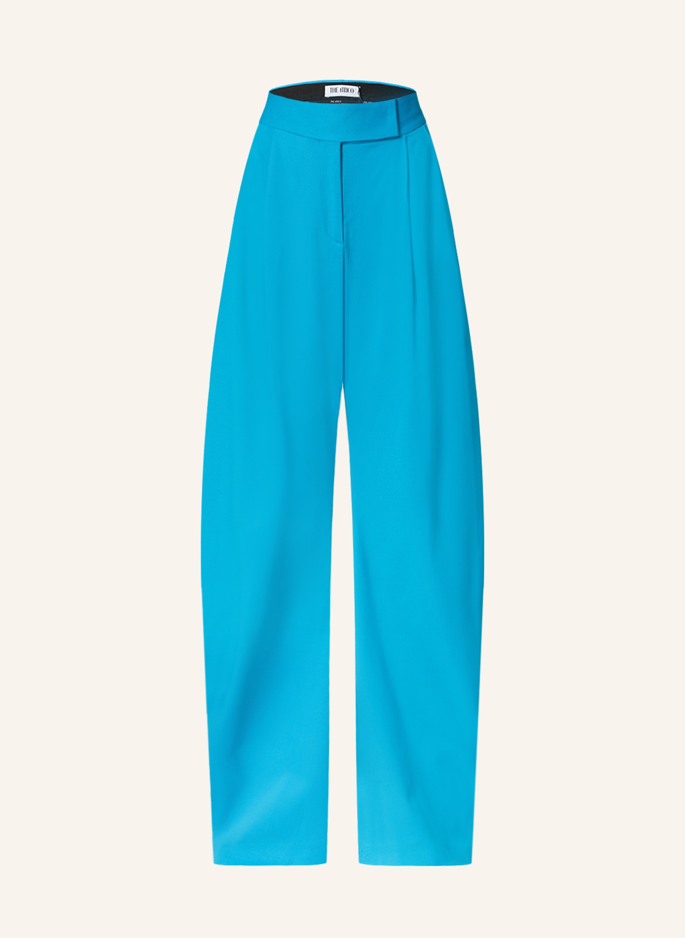 THE ATTICO Wide leg trousers GARY, Color: TURQUOISE (Image 1)