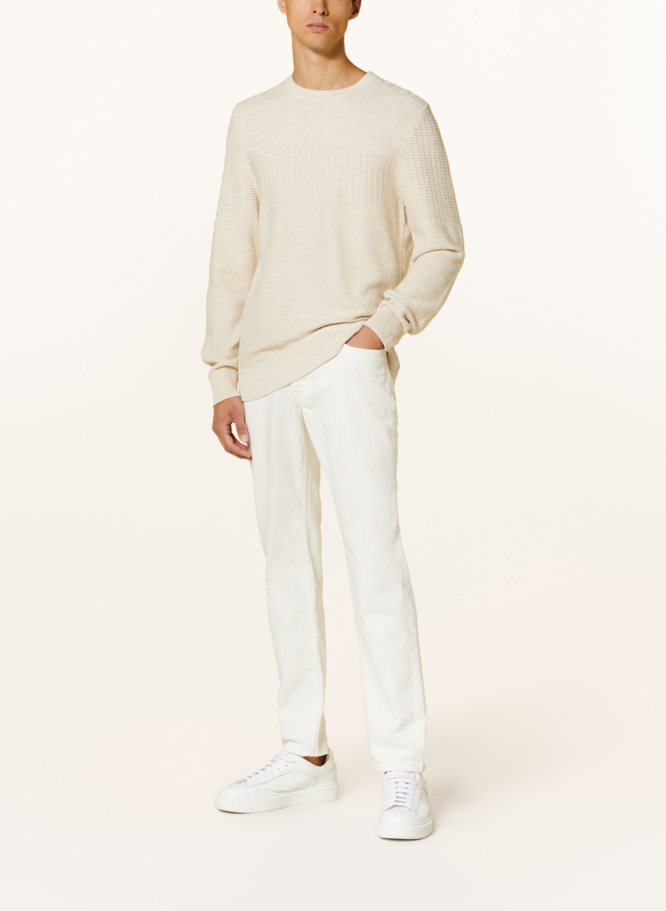 OLYMP Pullover, Farbe: CREME (Bild 2)