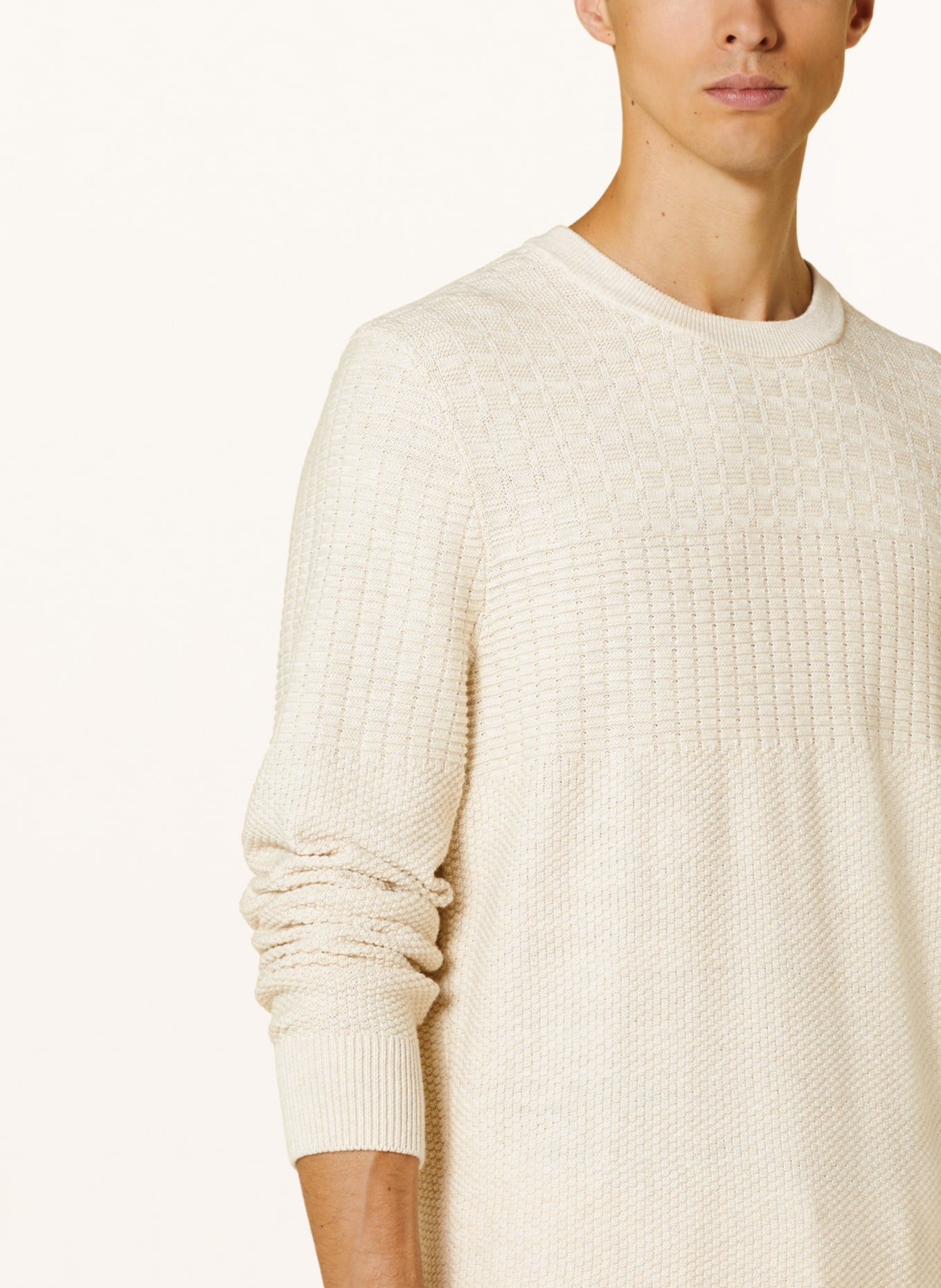 OLYMP Pullover, Farbe: CREME (Bild 4)