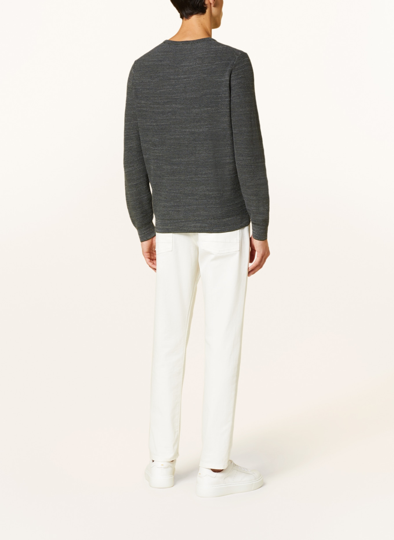 OLYMP Pullover, Farbe: GRAU/ GRÜN/ HELLGRAU (Bild 3)