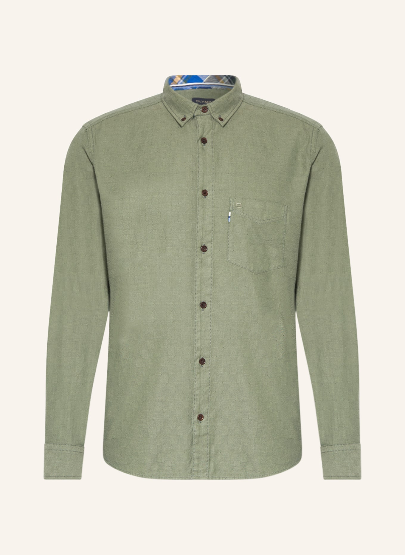 OLYMP Košile regular fit, Barva: ZELENÁ (Obrázek 1)