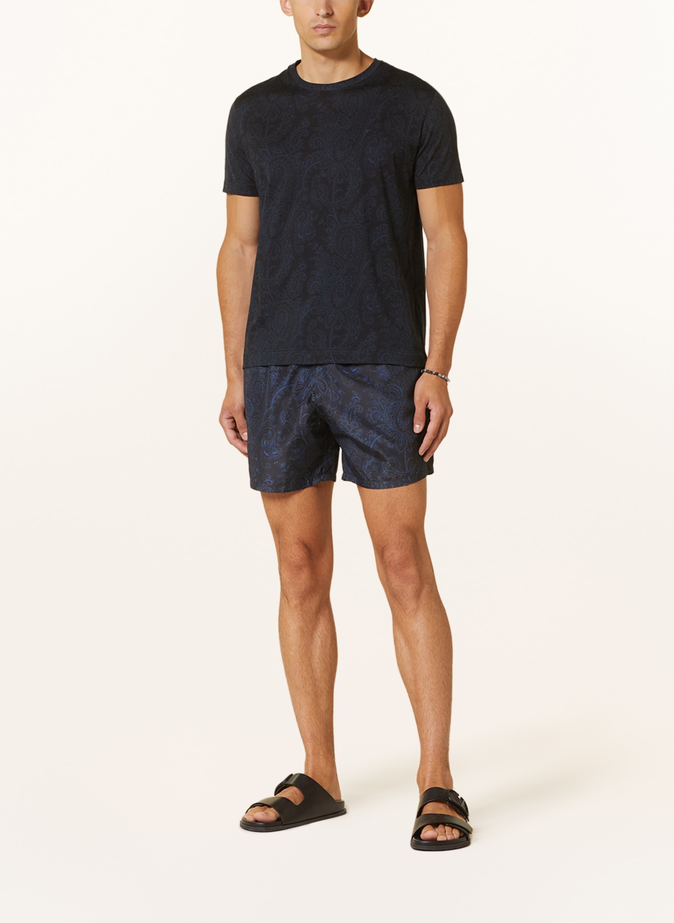 ETRO Swim shorts, Color: DARK BLUE (Image 2)