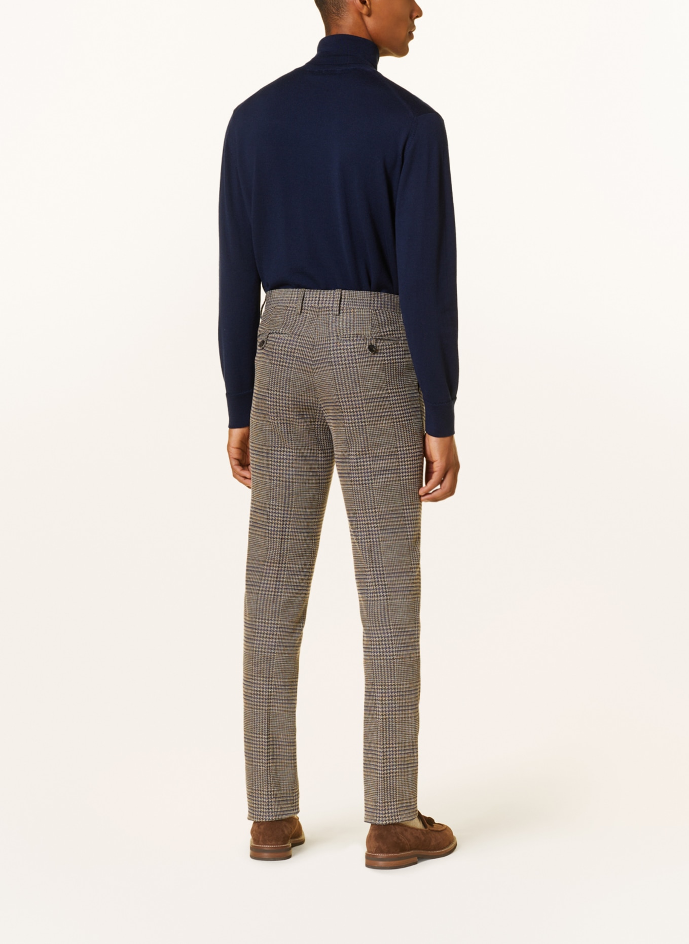 ETRO Suit trousers extra slim fit, Color: 800 BEIGE (Image 4)