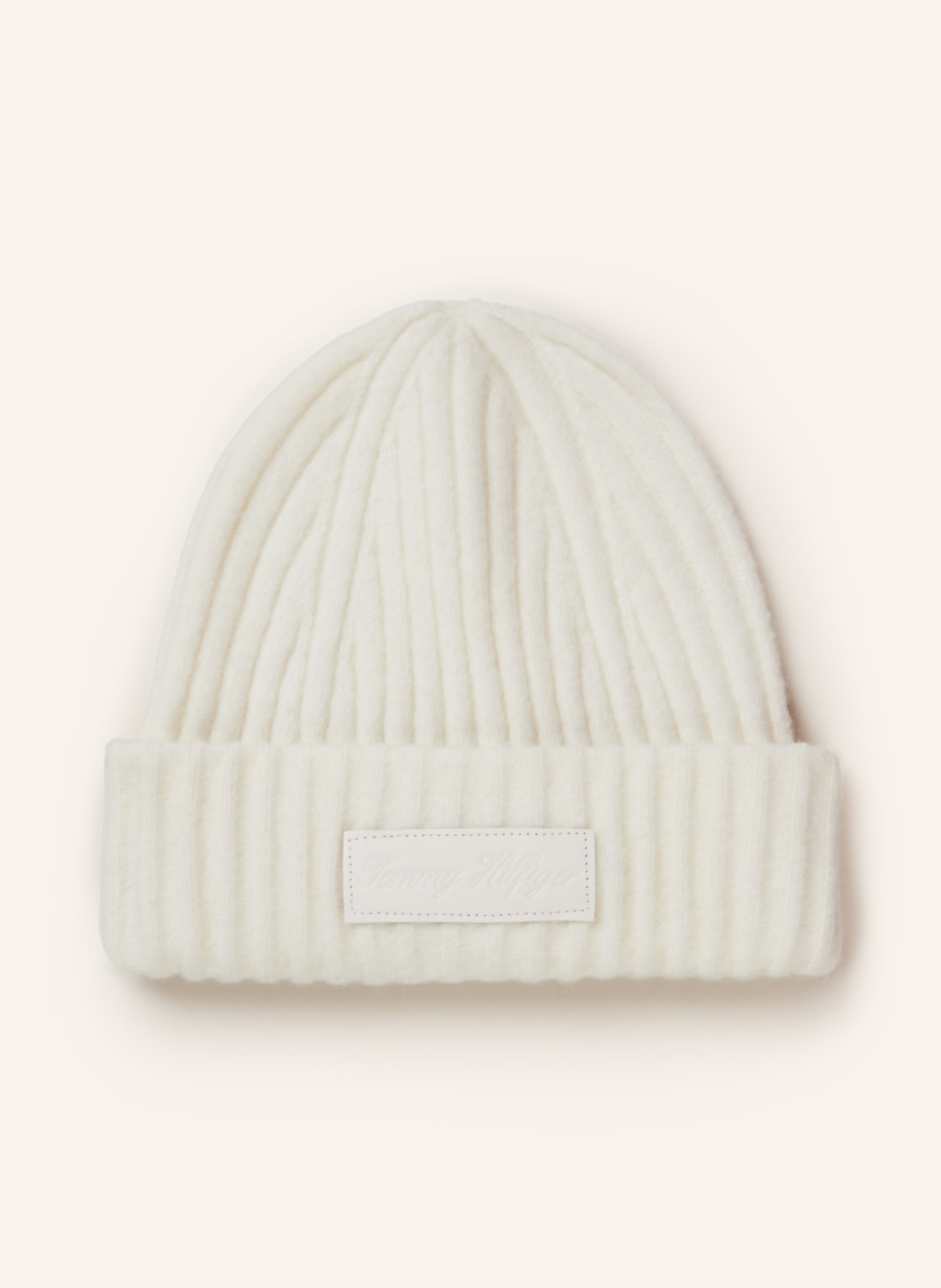 TOMMY HILFIGER Beanie, Color: CREAM (Image 1)