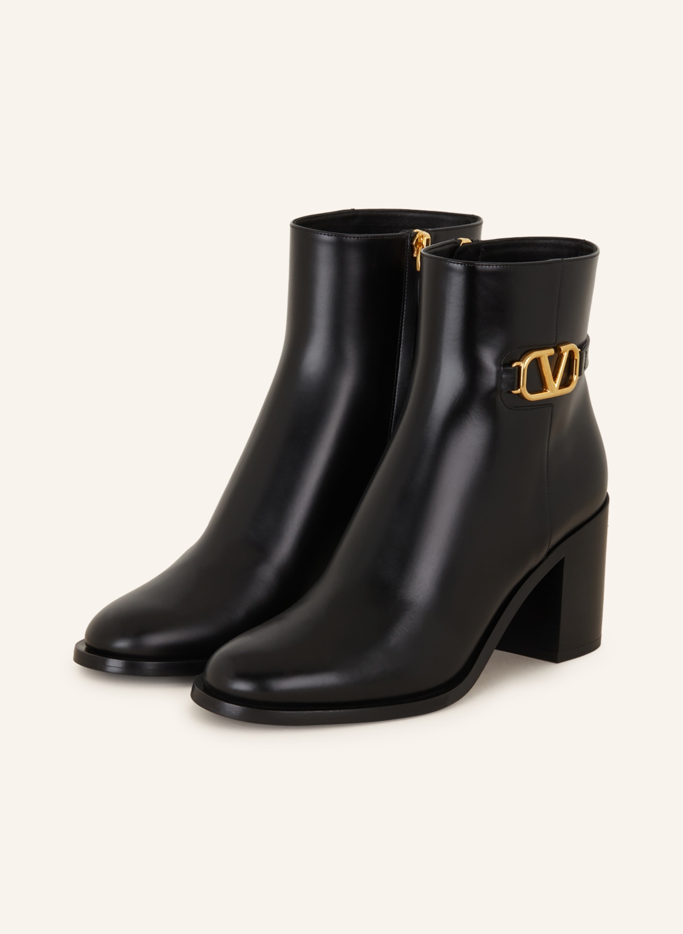 VALENTINO GARAVANI Ankle boots VLOGO, Color: BLACK (Image 1)