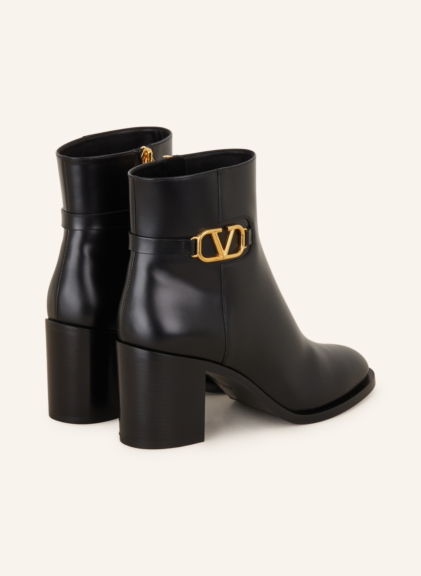 VALENTINO GARAVANI Ankle boots VLOGO, Color: BLACK (Image 2)