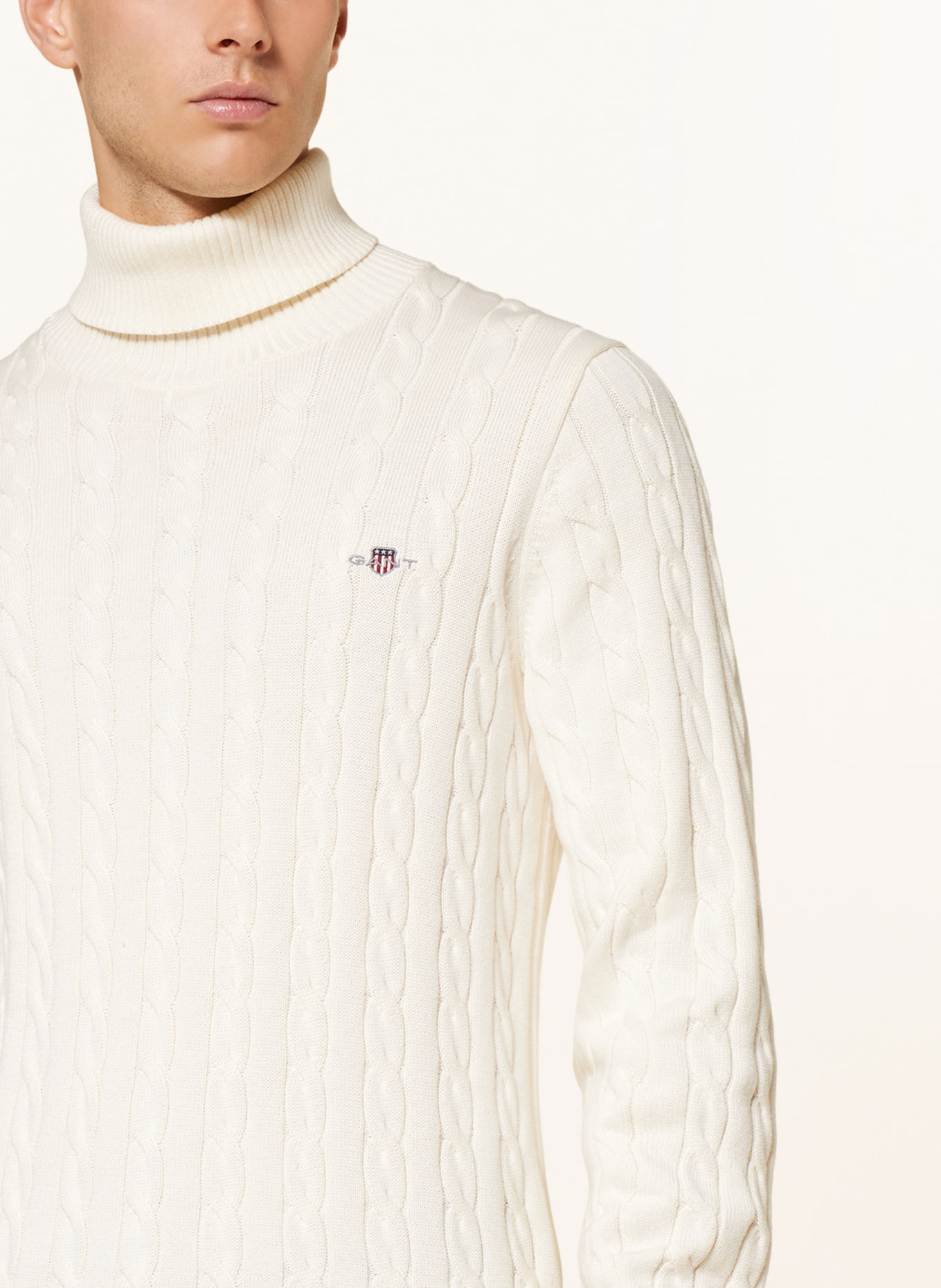 GANT Turtleneck sweater, Color: CREAM (Image 4)