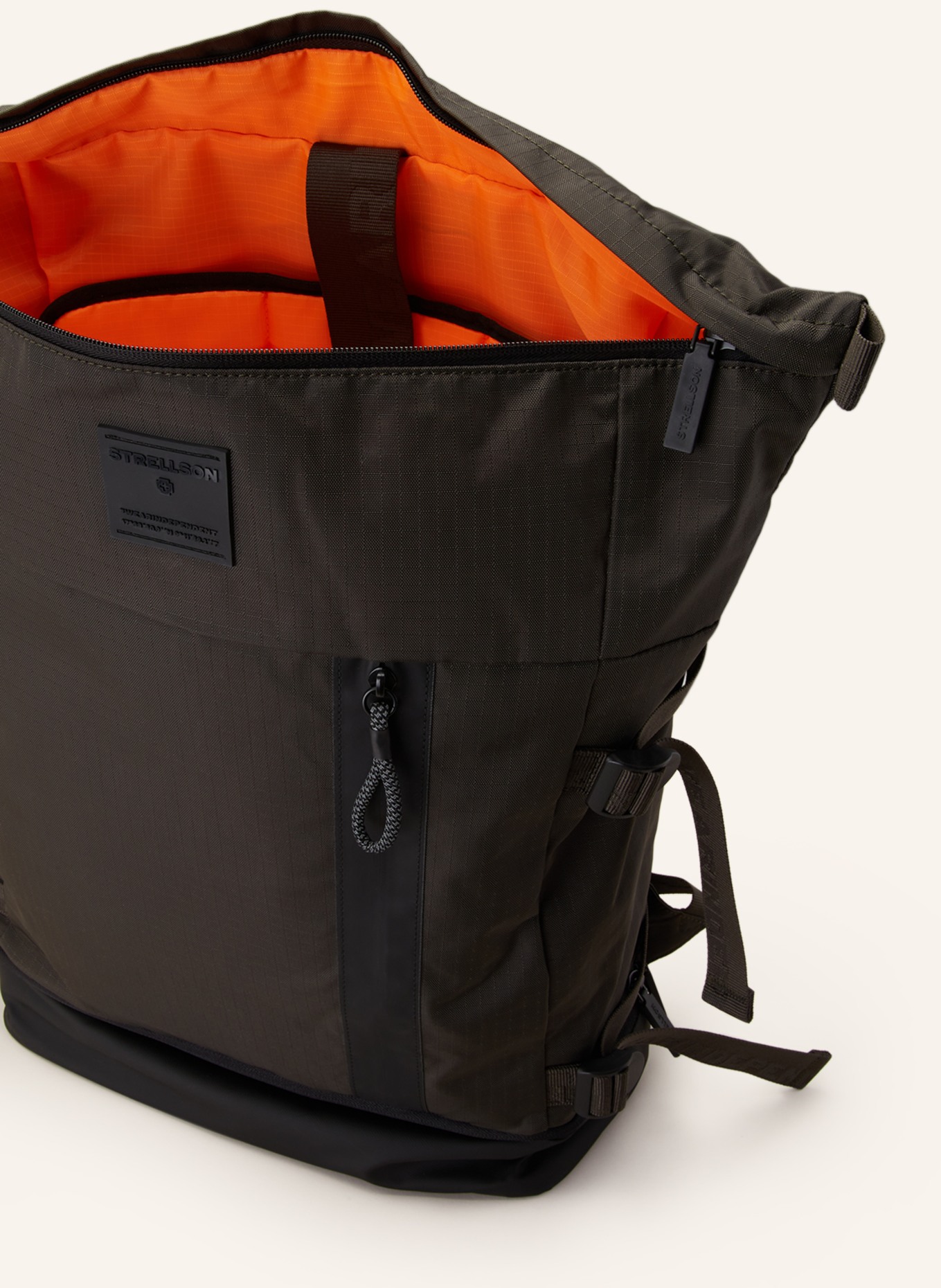 STRELLSON Backpack NORTHWOOD SEBASTIAN, Color: KHAKI/ BLACK (Image 3)