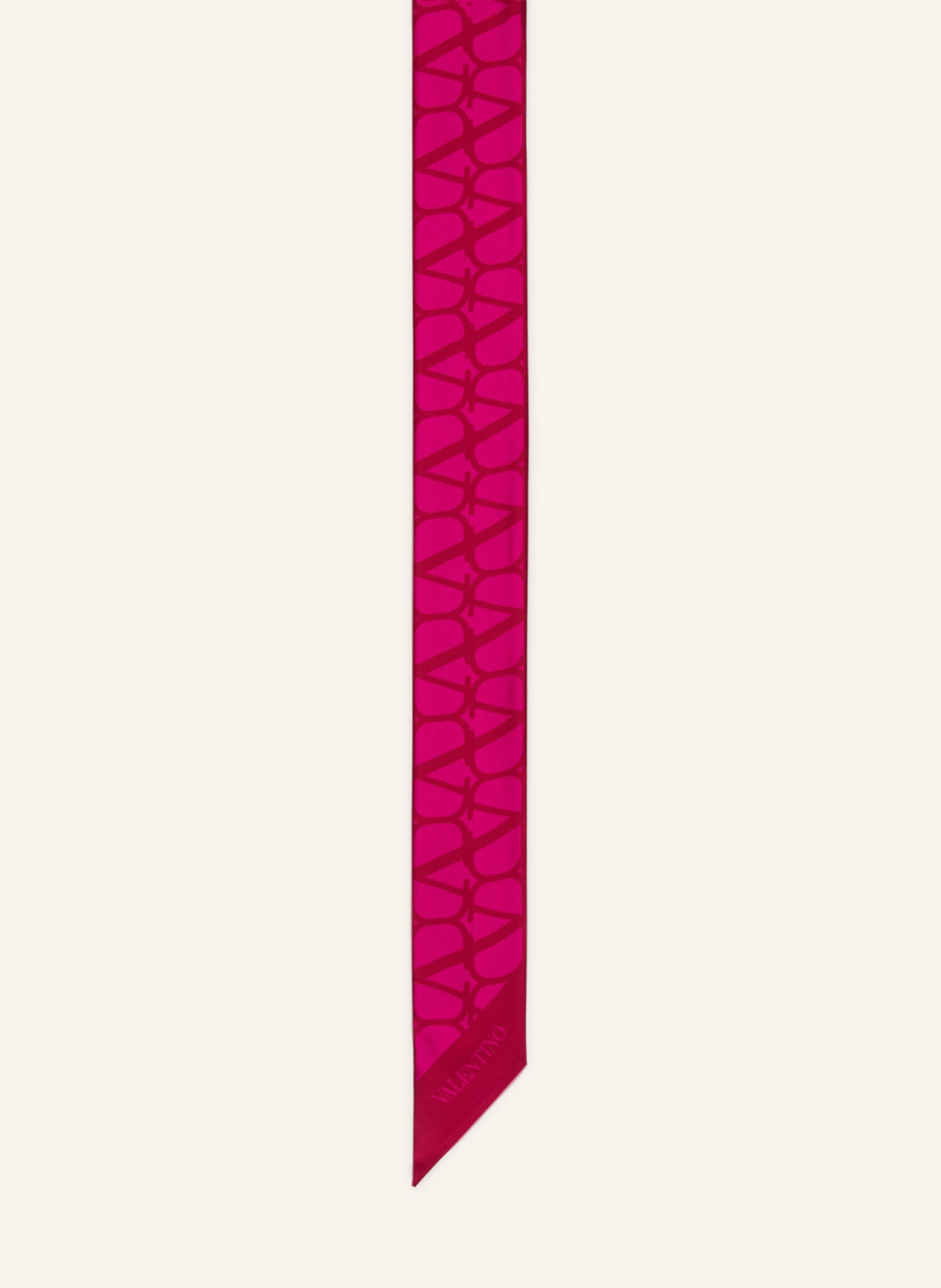 VALENTINO GARAVANI Silk scarf TOILE ICONOGRAPHE, Color: PINK (Image 1)