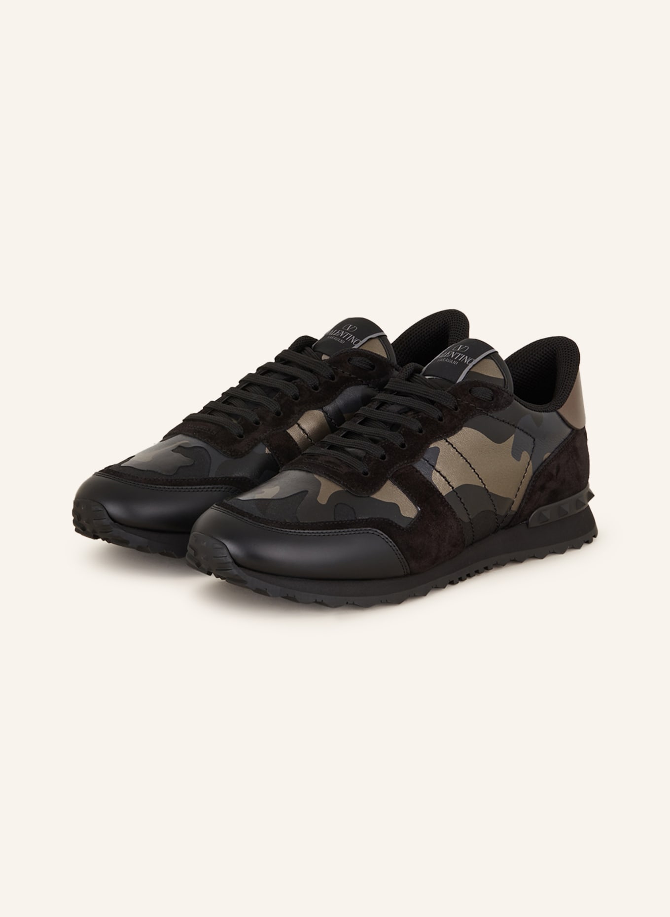 VALENTINO GARAVANI Sneakers ROCKRUNNER, Color: BLACK/ DARK GRAY/ GRAY (Image 1)