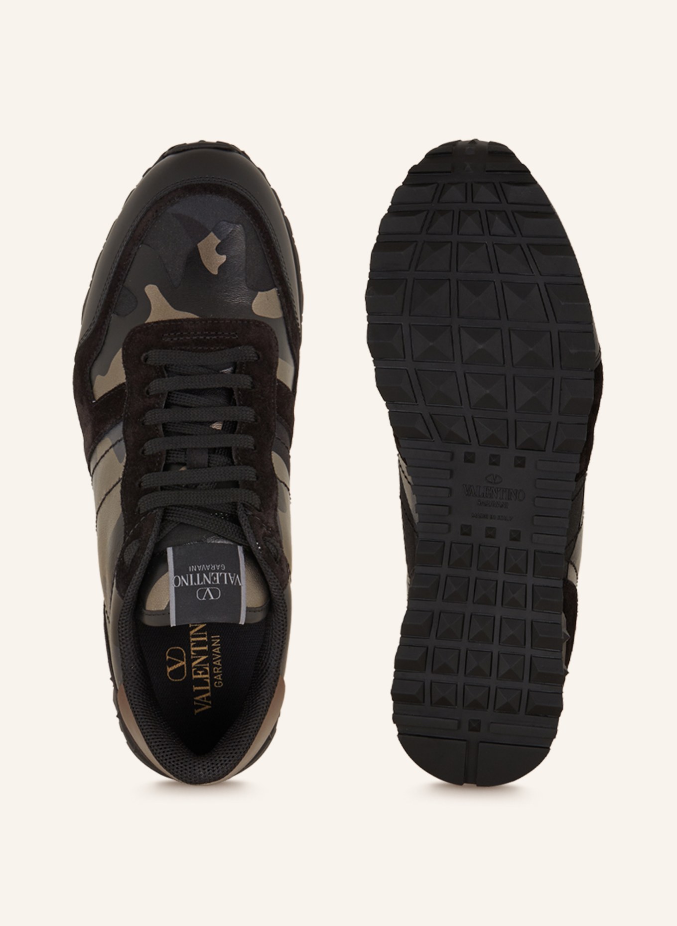 VALENTINO GARAVANI Sneakers ROCKRUNNER, Color: BLACK/ DARK GRAY/ GRAY (Image 5)