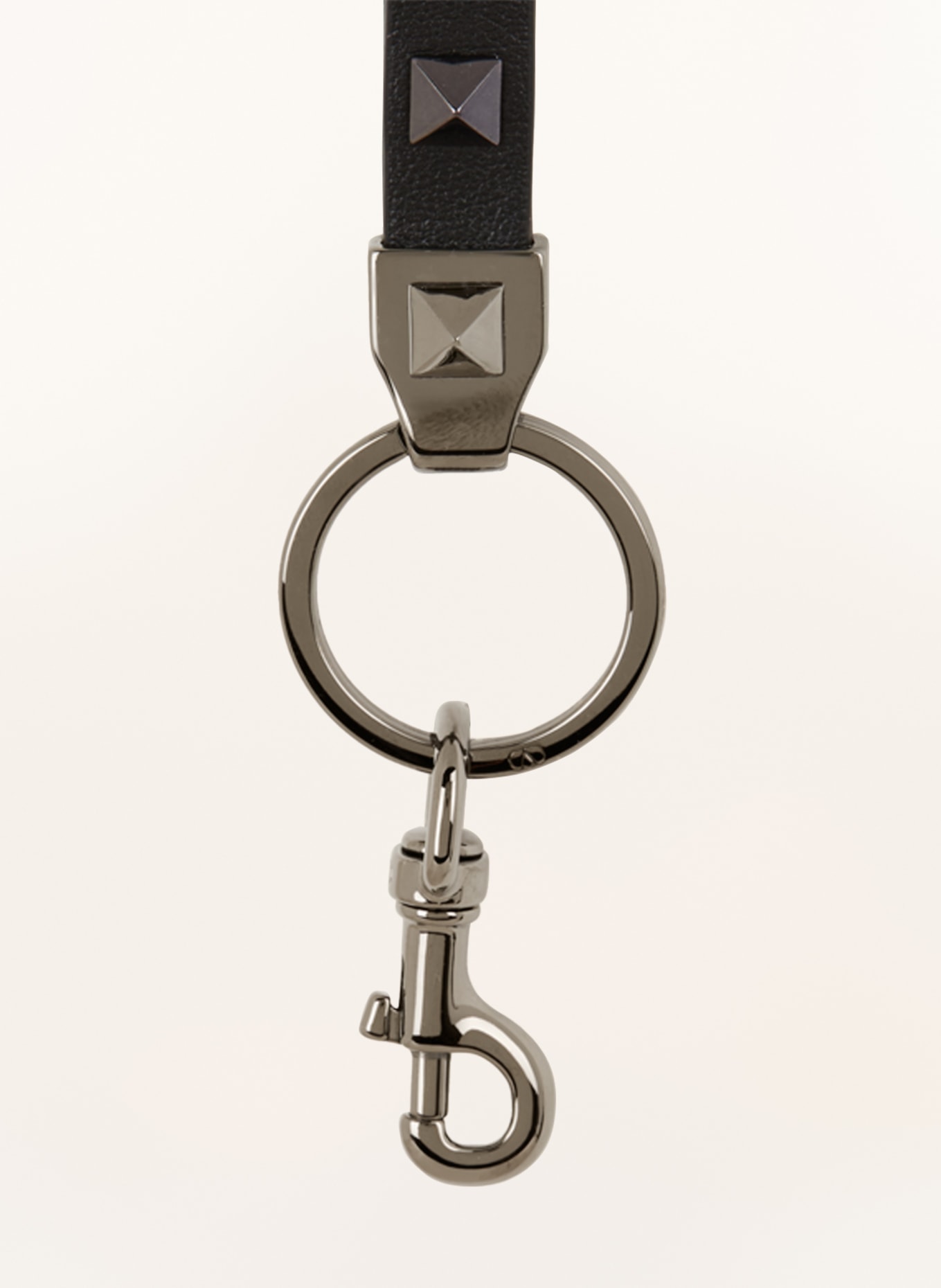 VALENTINO GARAVANI Key ring ROCKSTUD, Color: BLACK (Image 3)