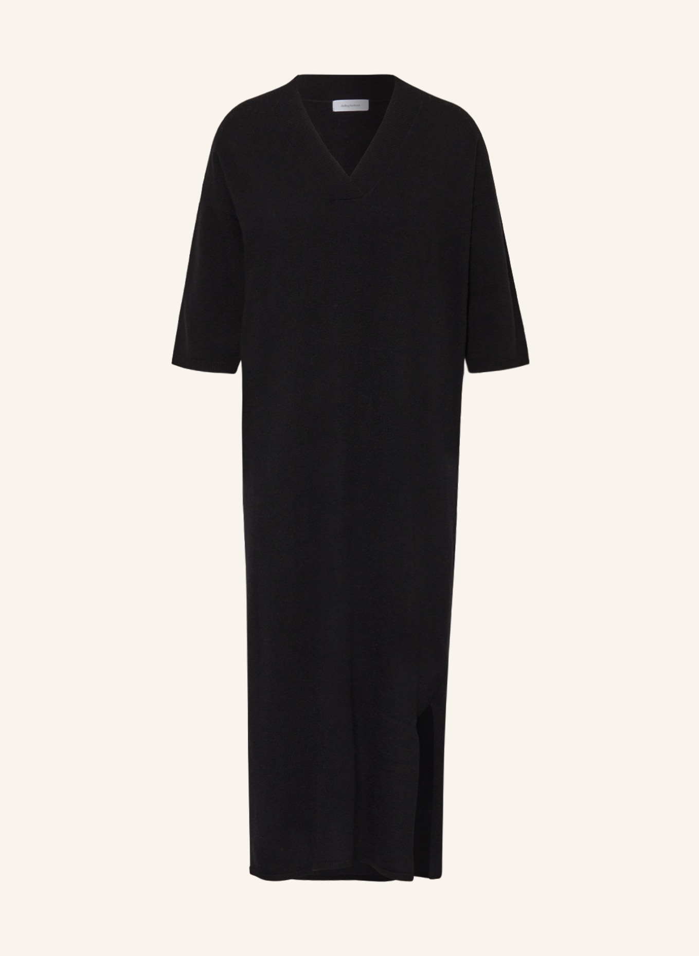 darling harbour Knit dress, Color: BLACK (Image 1)
