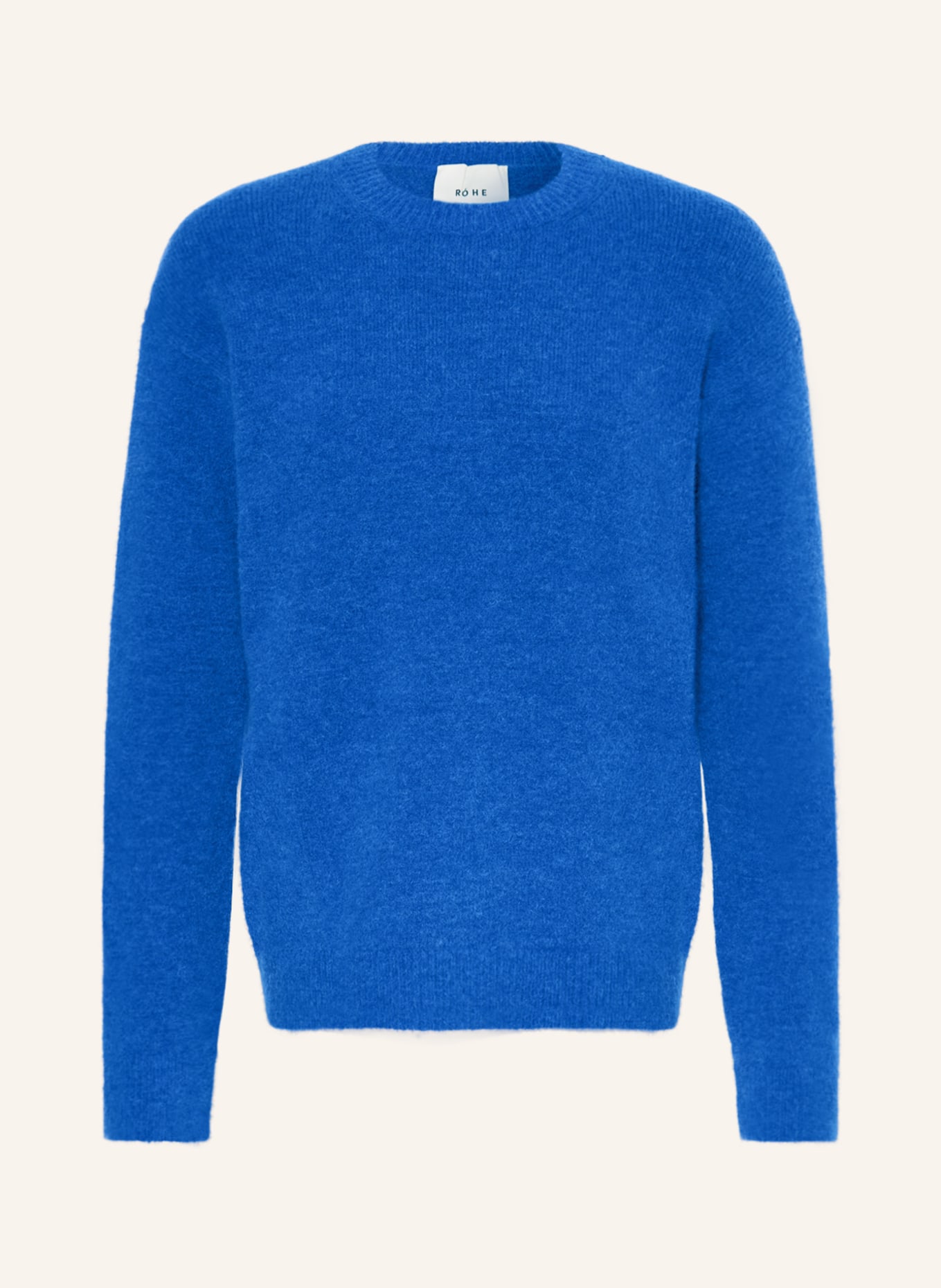 RÓHE Sweater with alpaca, Color: BLUE (Image 1)