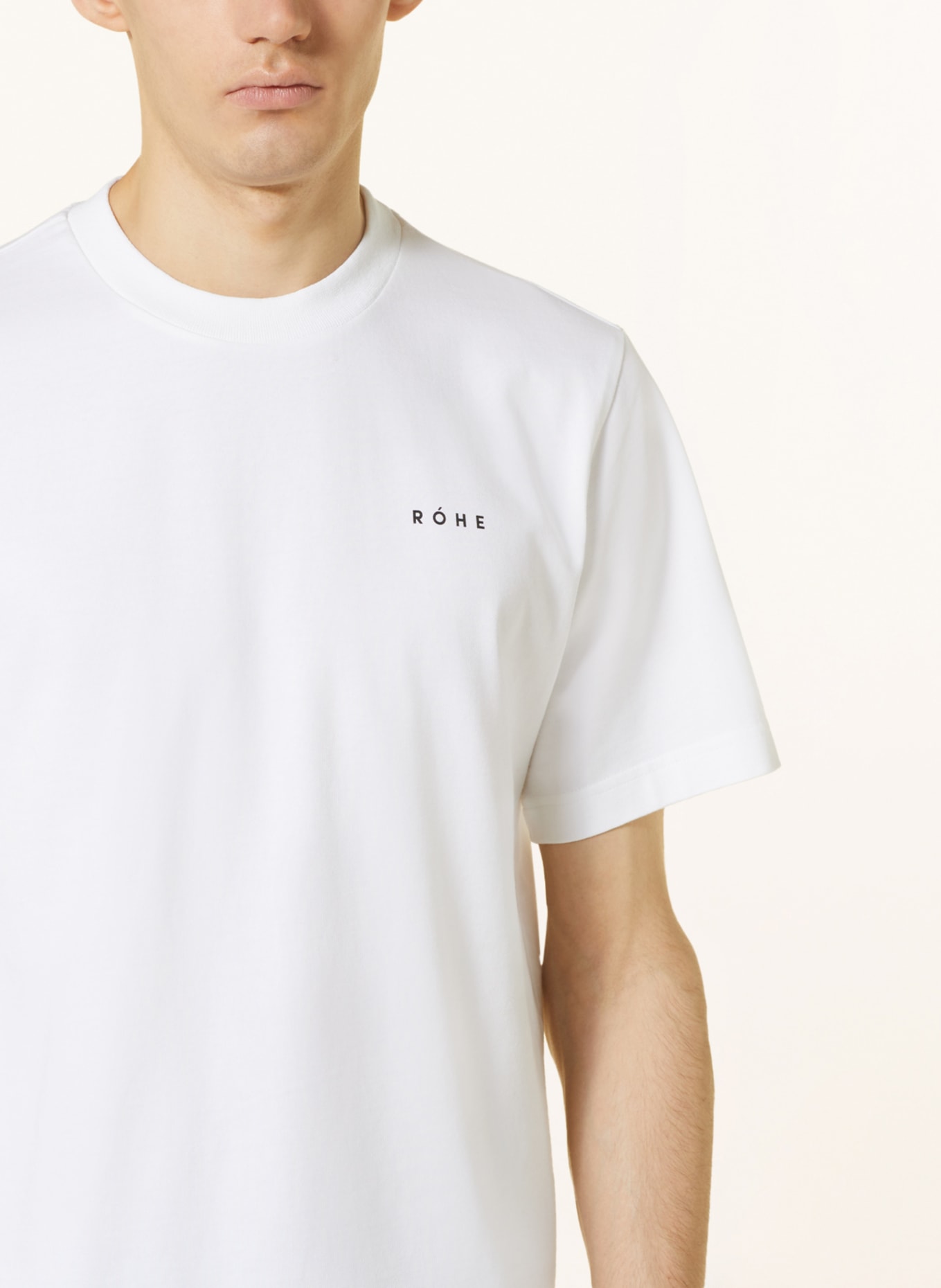 RÓHE T-shirt, Color: WHITE (Image 4)