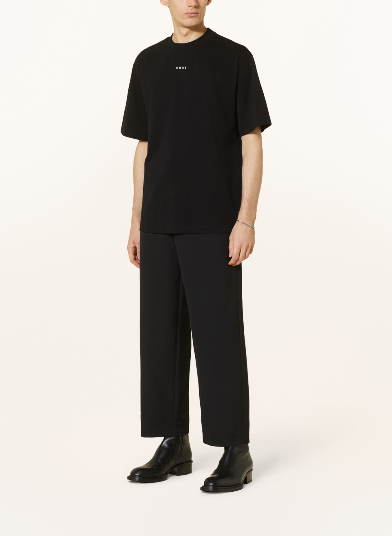 RÓHE Oversized shirt, Color: BLACK (Image 2)