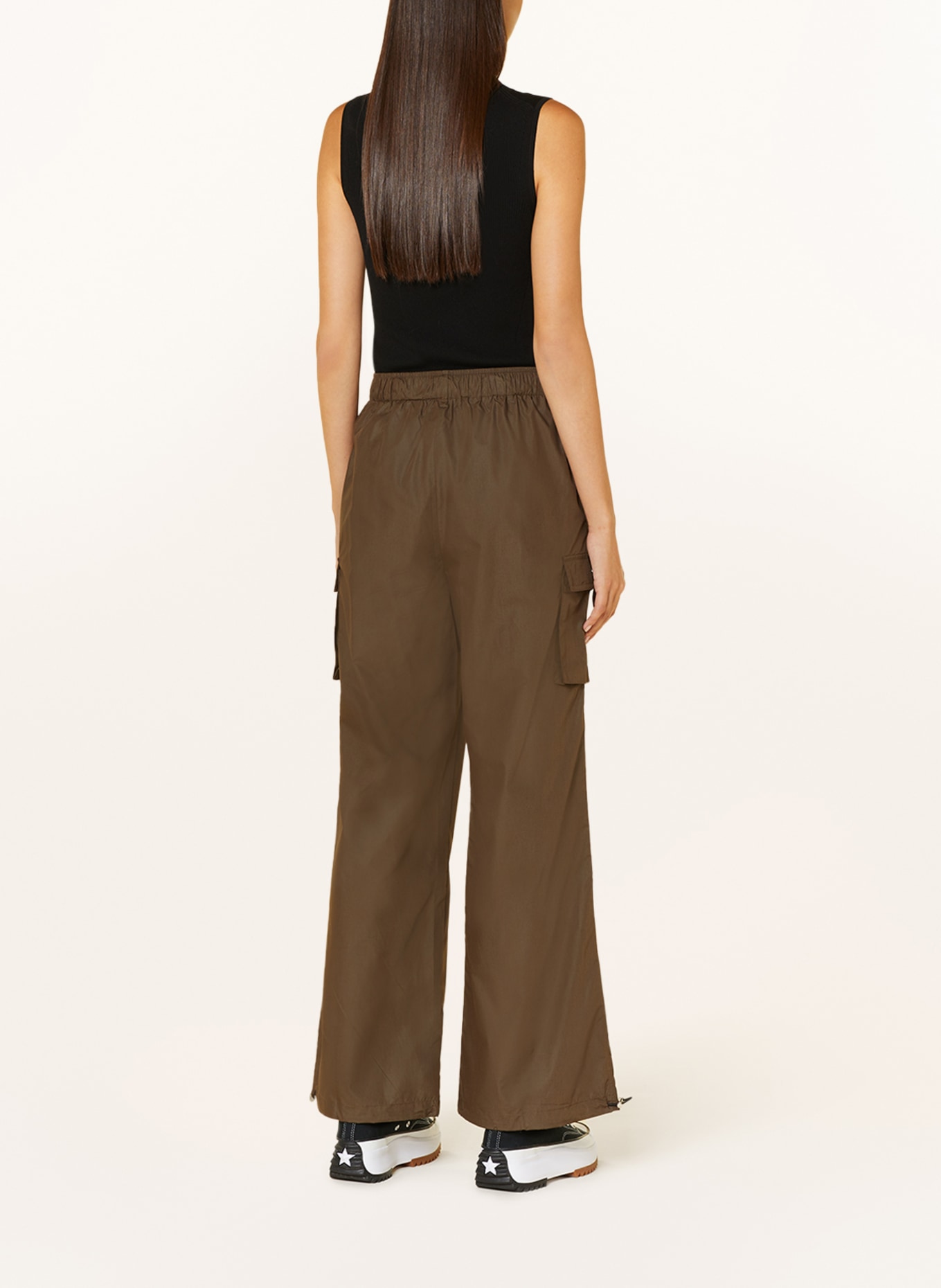 MRS & HUGS Cargo pants, Color: DARK BROWN (Image 3)