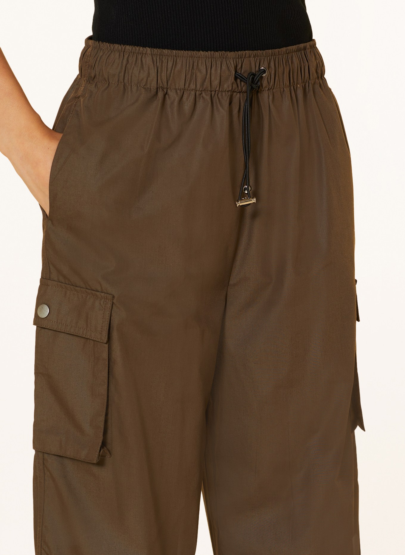 MRS & HUGS Cargo pants, Color: DARK BROWN (Image 5)