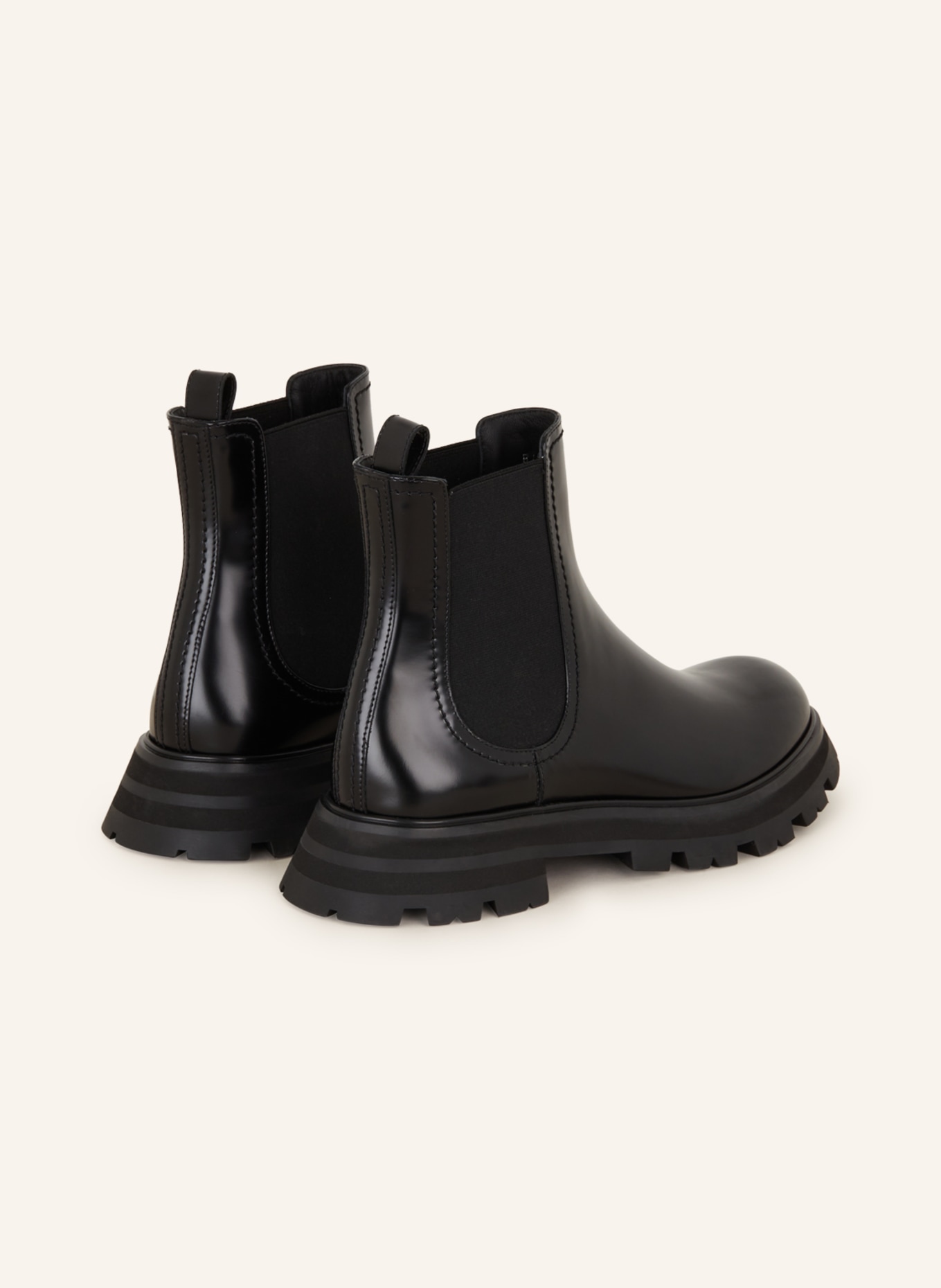 Alexander McQUEEN Chelsea boots, Color: BLACK (Image 2)