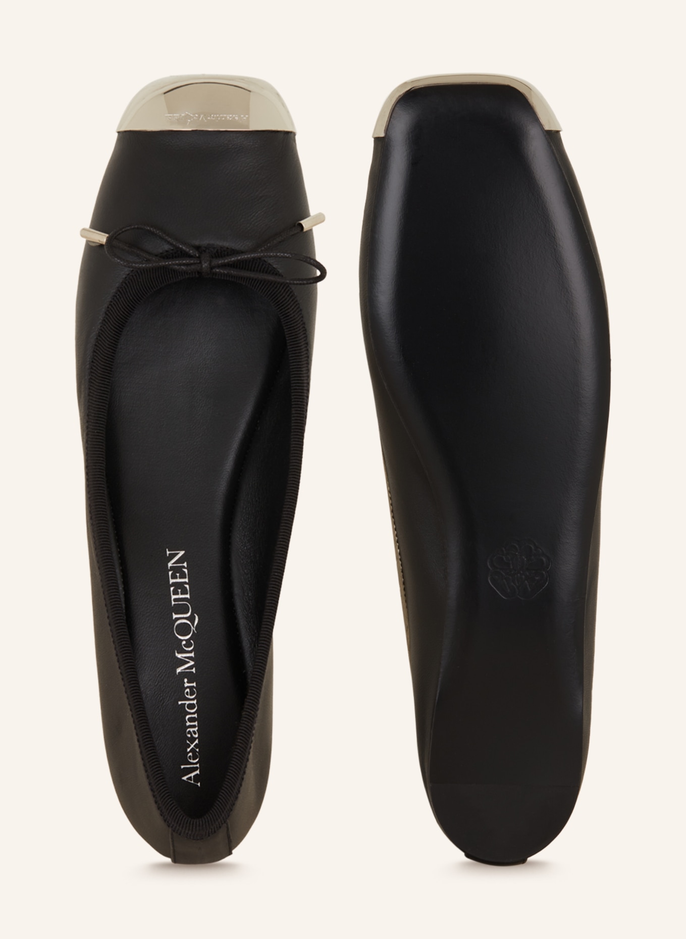 Alexander mcqueen discount flat shoes