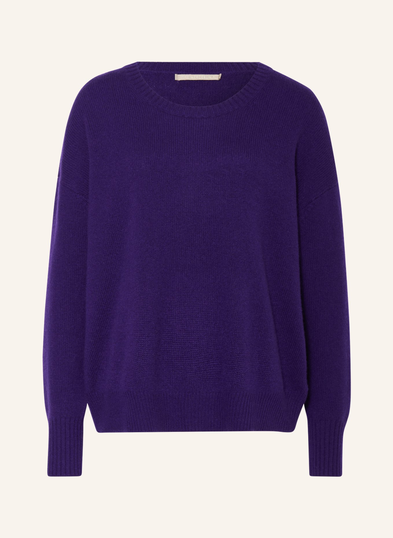 (THE MERCER) N.Y. Cashmere sweater, Color: PURPLE (Image 1)