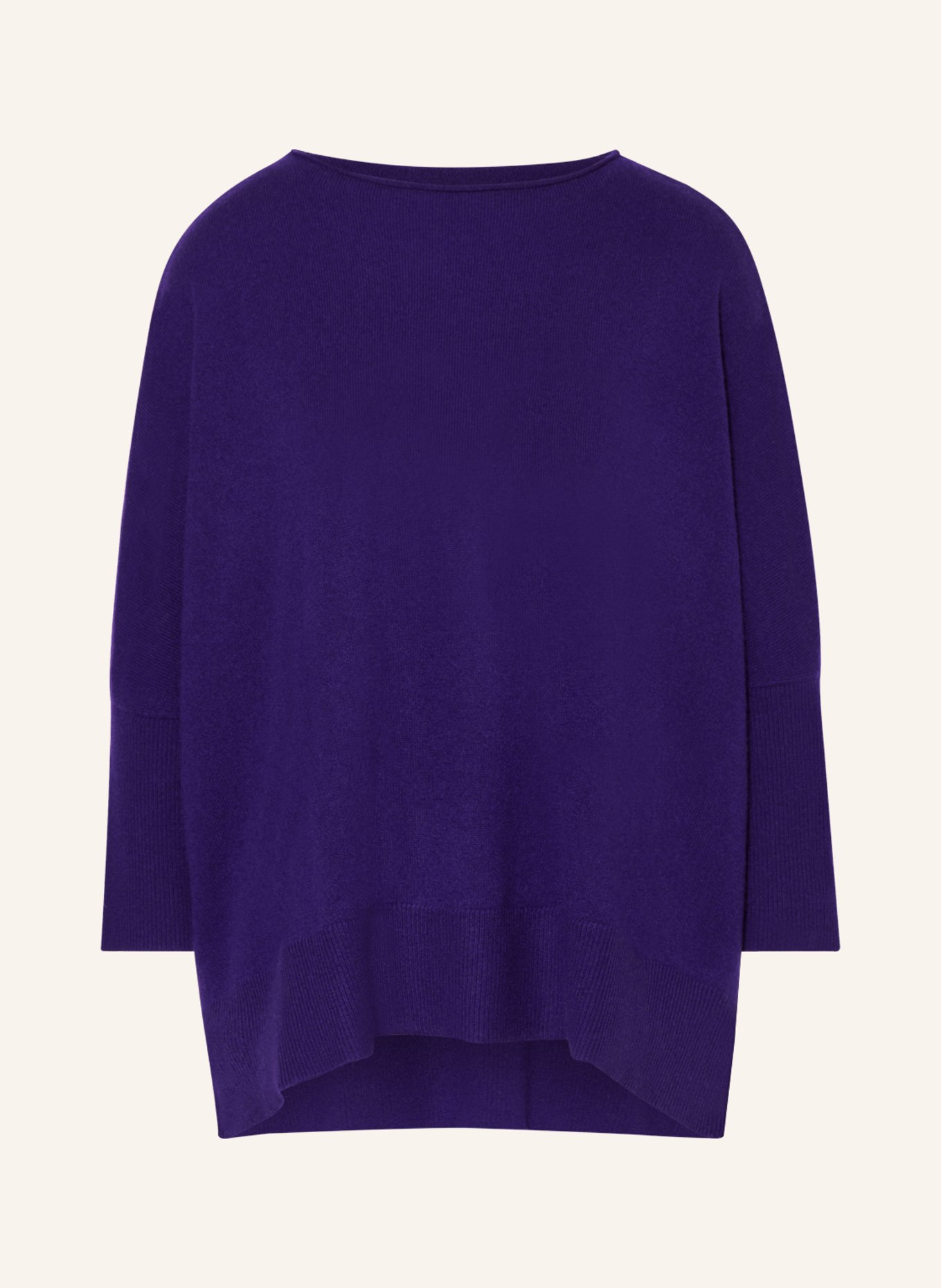 (THE MERCER) N.Y. Cashmere sweater, Color: DARK PURPLE (Image 1)