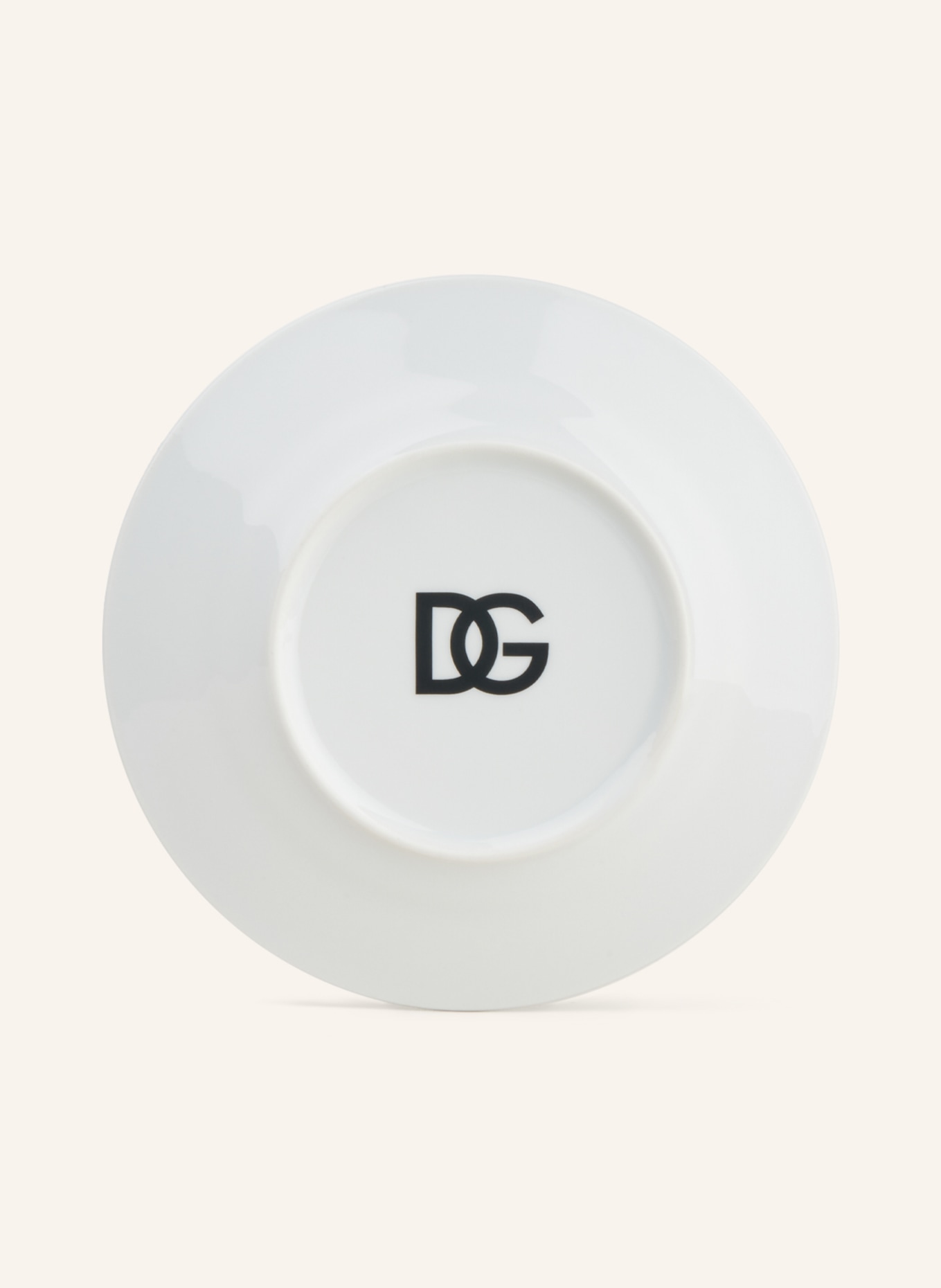 DOLCE & GABBANA CASA Set of 2 bread plates, Color: BLACK/ WHITE (Image 2)