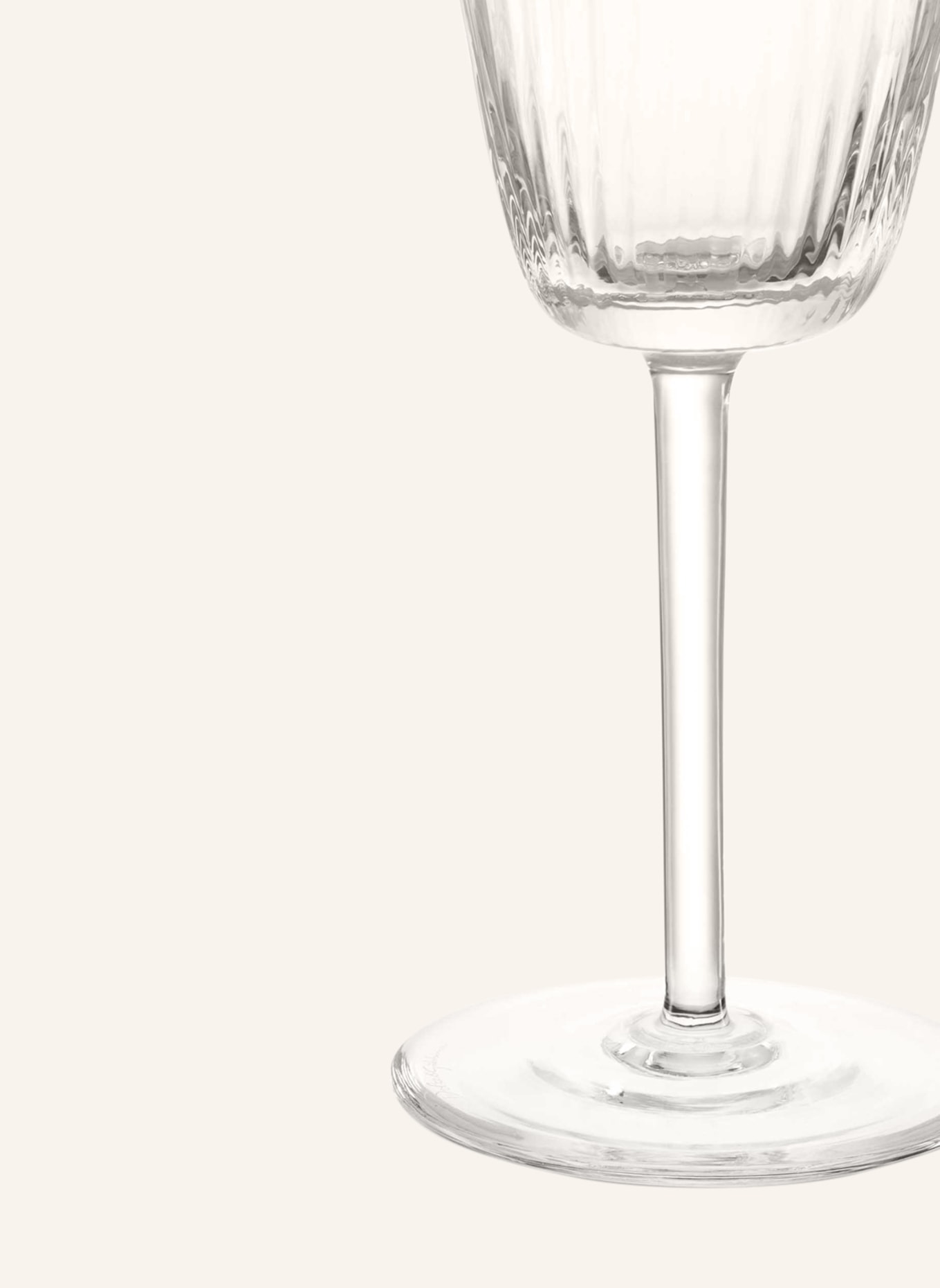 DOLCE & GABBANA CASA Wine glass CARRETTO, Color: WHITE (Image 3)