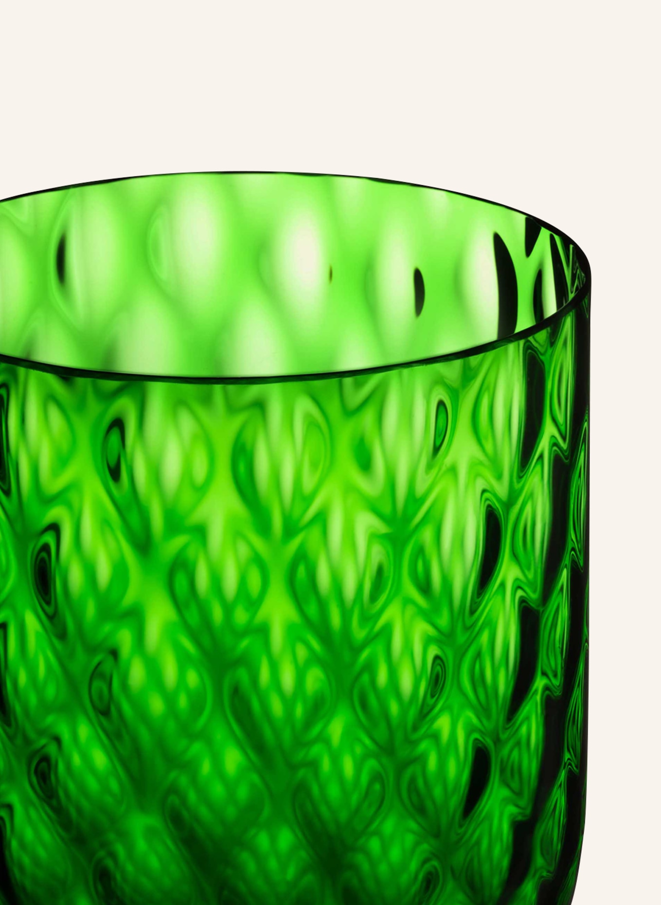 DOLCE & GABBANA CASA Weinglas CARRETTO: GRÜN / GELB / ROT