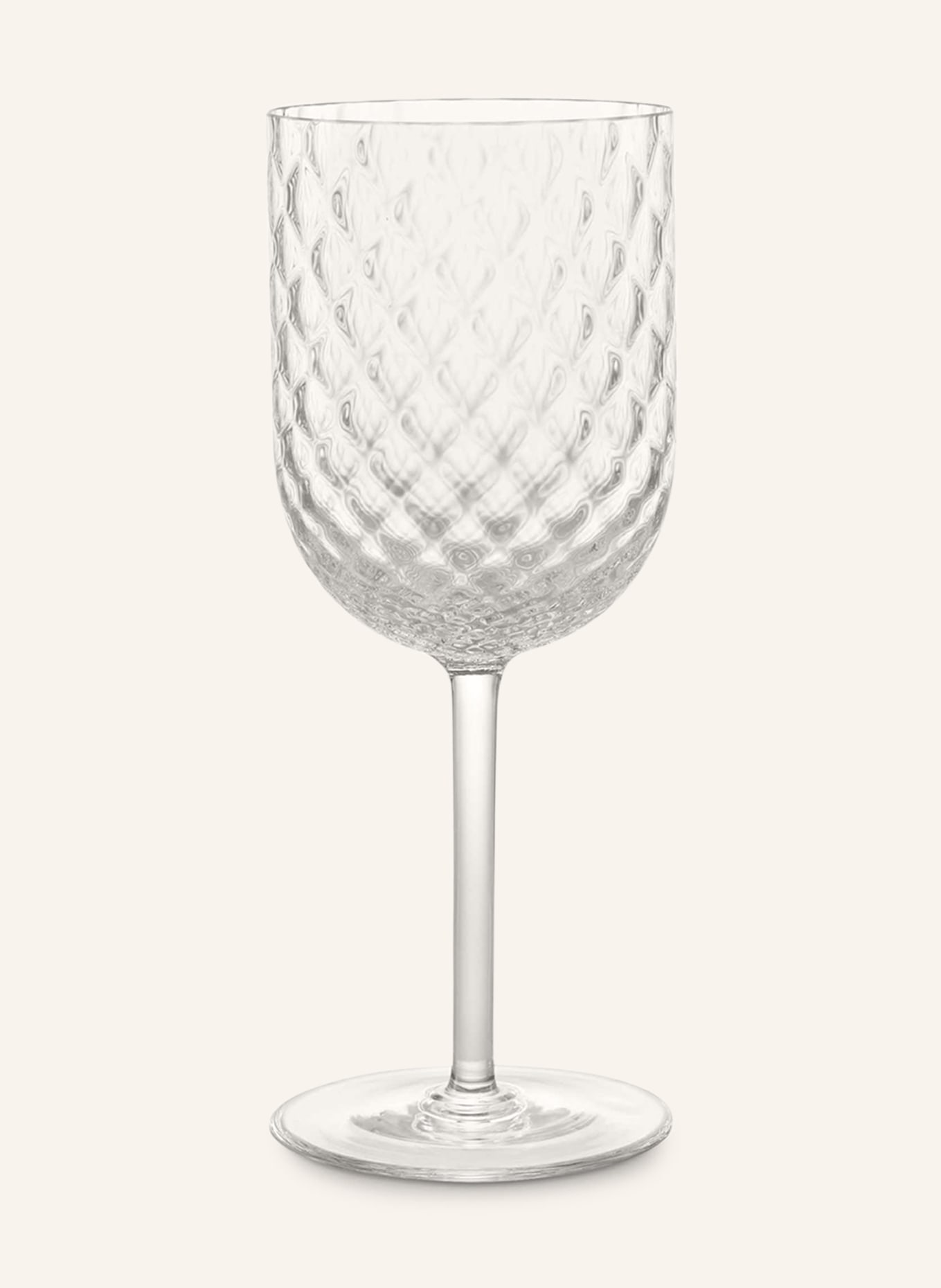 DOLCE & GABBANA CASA Wine glass CARRETTO, Color: WHITE (Image 1)