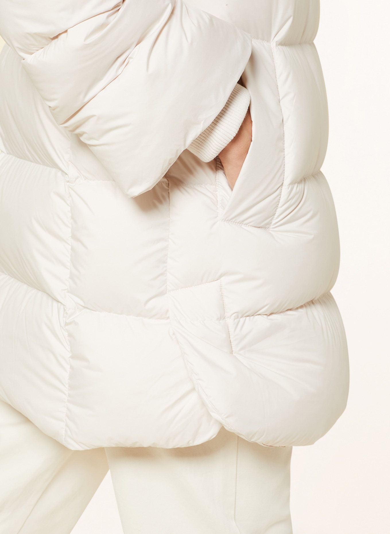 BEAUMONT Down jacket LENNY with removable hood, Color: CREAM (Image 7)