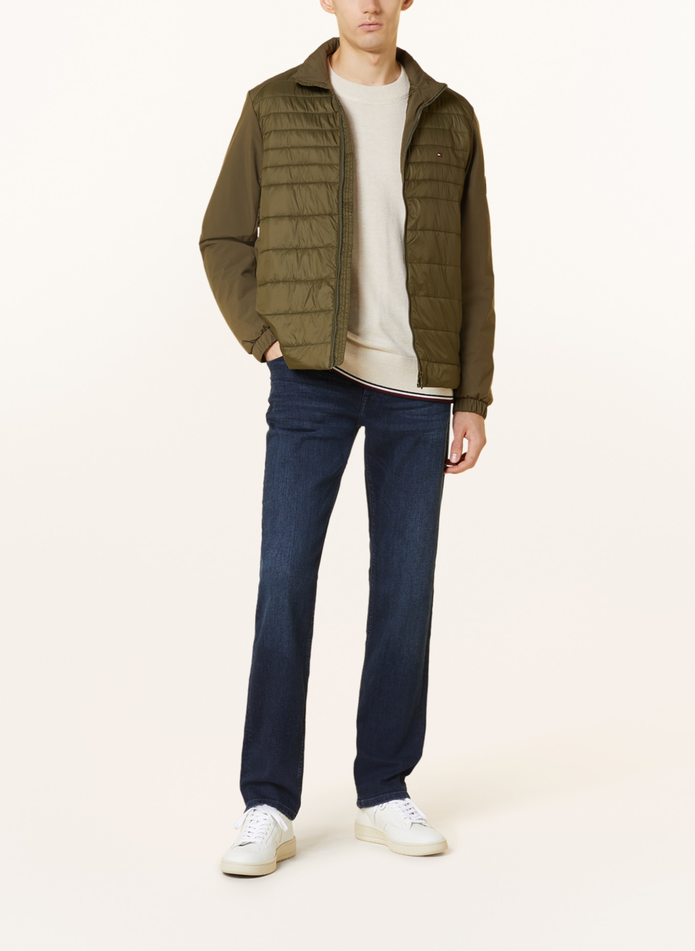 TOMMY HILFIGER Quilted jacket, Color: OLIVE (Image 2)