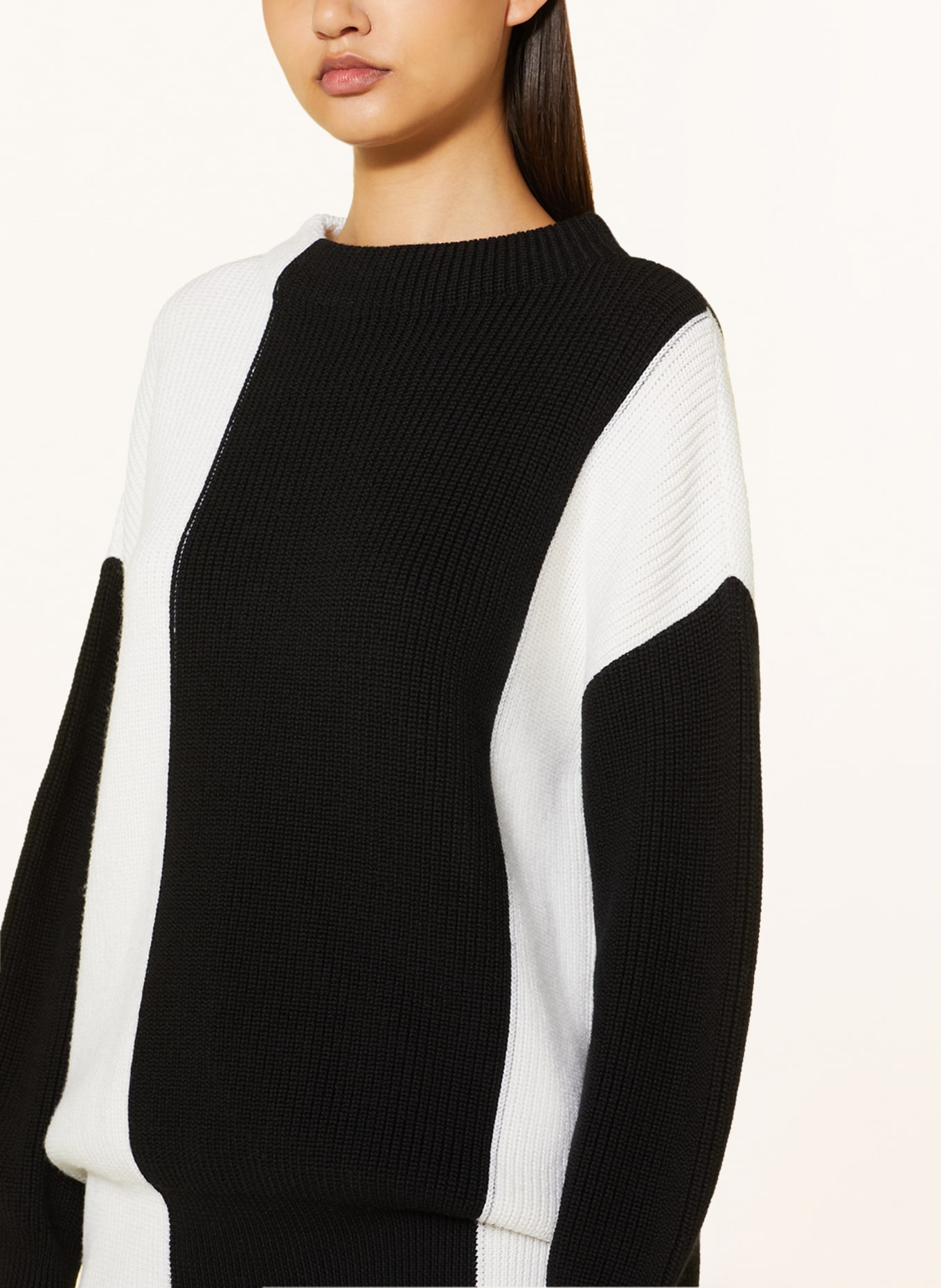 RIANI Sweater, Color: BLACK/ WHITE (Image 4)