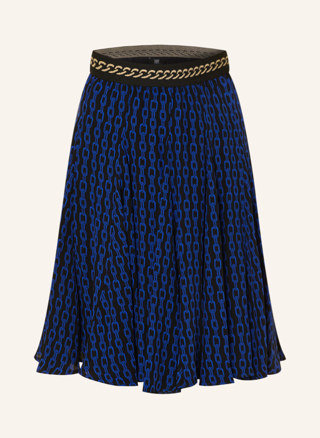 RIANI Skirt, Color: BLACK/ BLUE (Image 1)