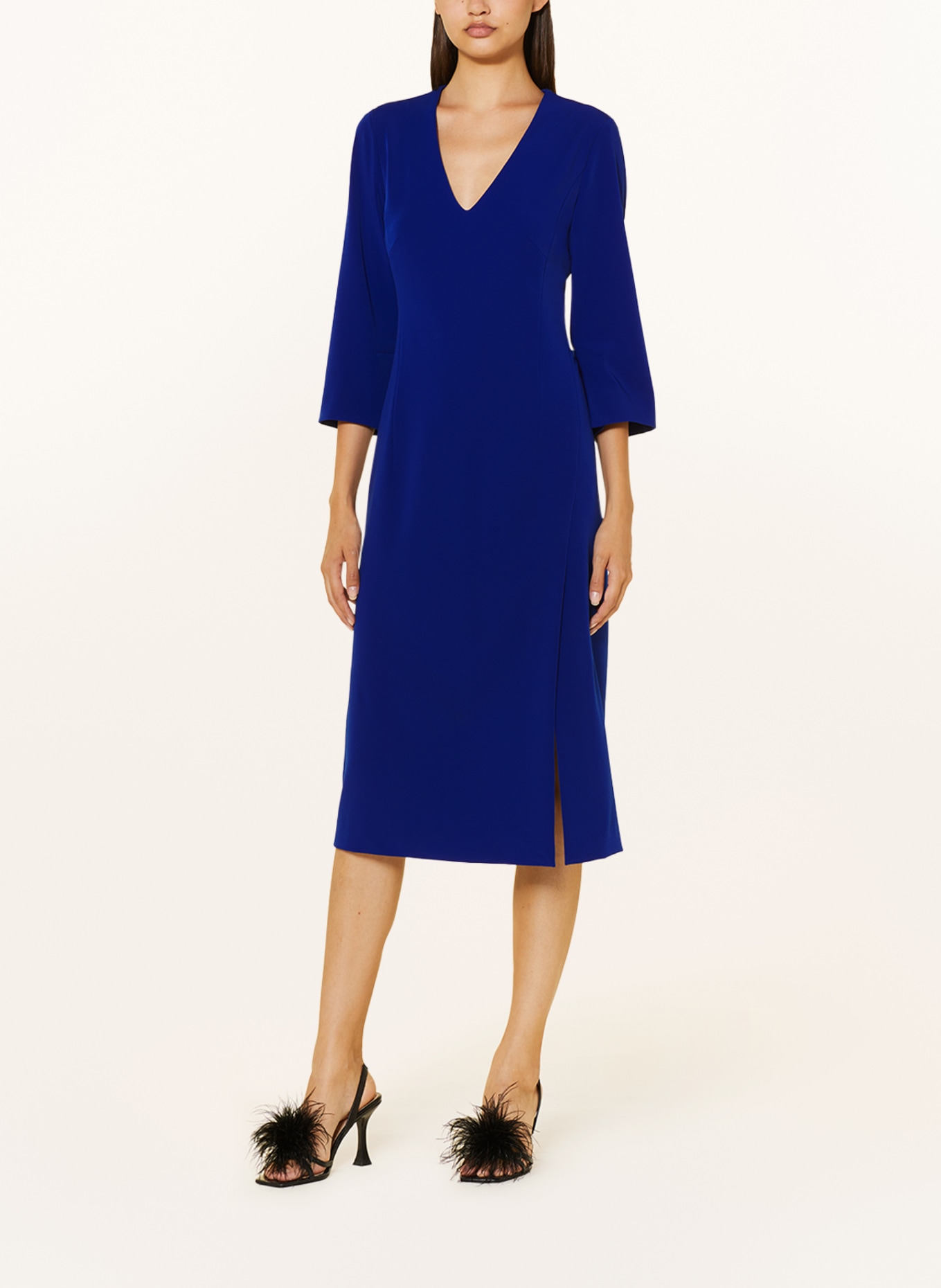 RIANI Dress with 3/4 sleeves, Color: BLUE (Image 2)